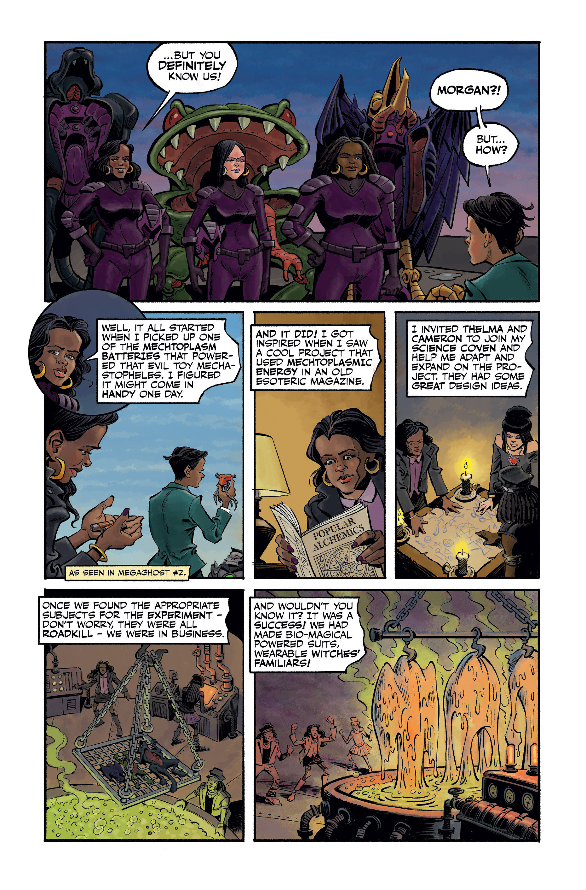 Read online MegaGhost comic -  Issue #3 - 10