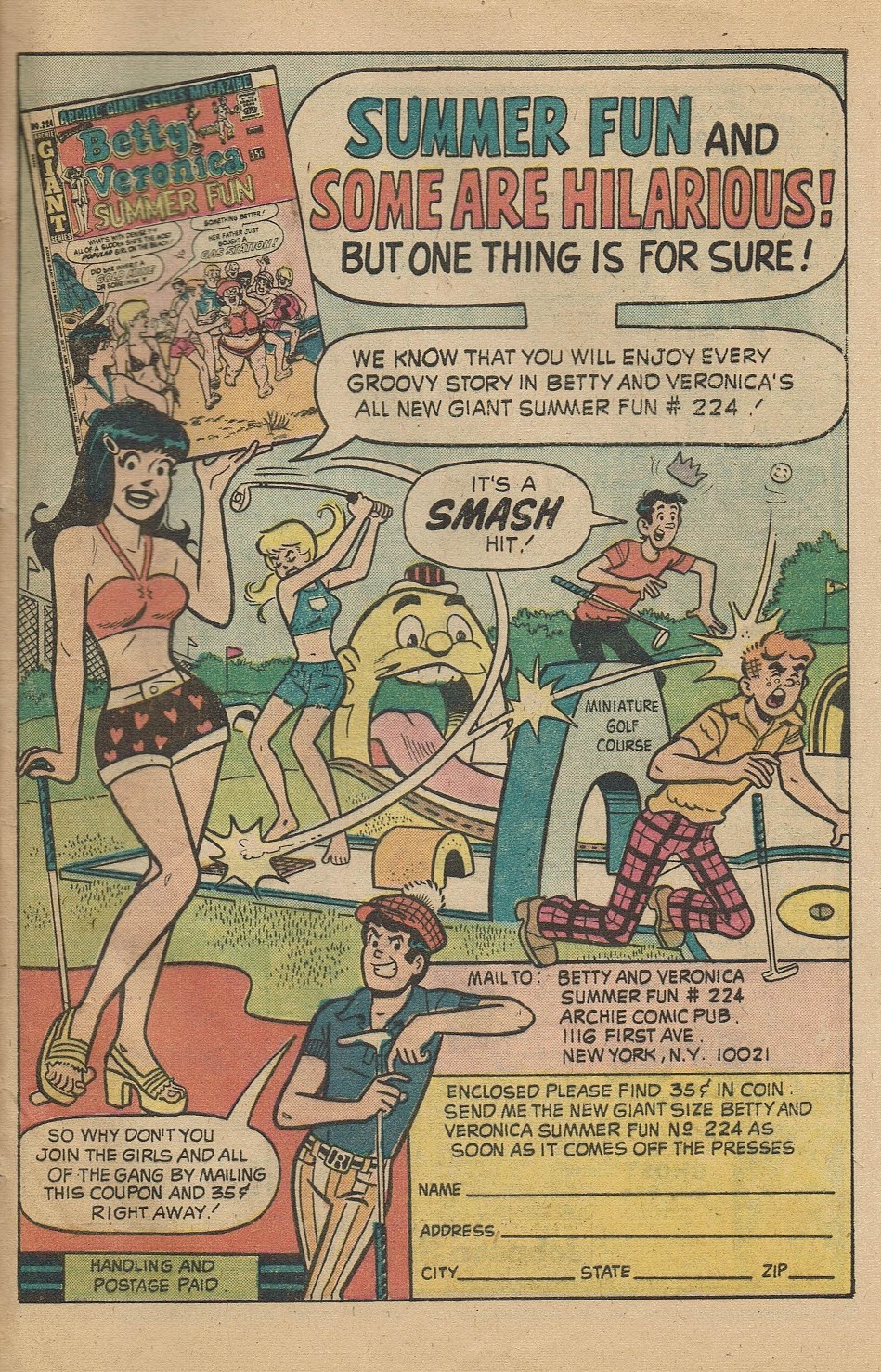 Read online Archie's TV Laugh-Out comic -  Issue #26 - 32