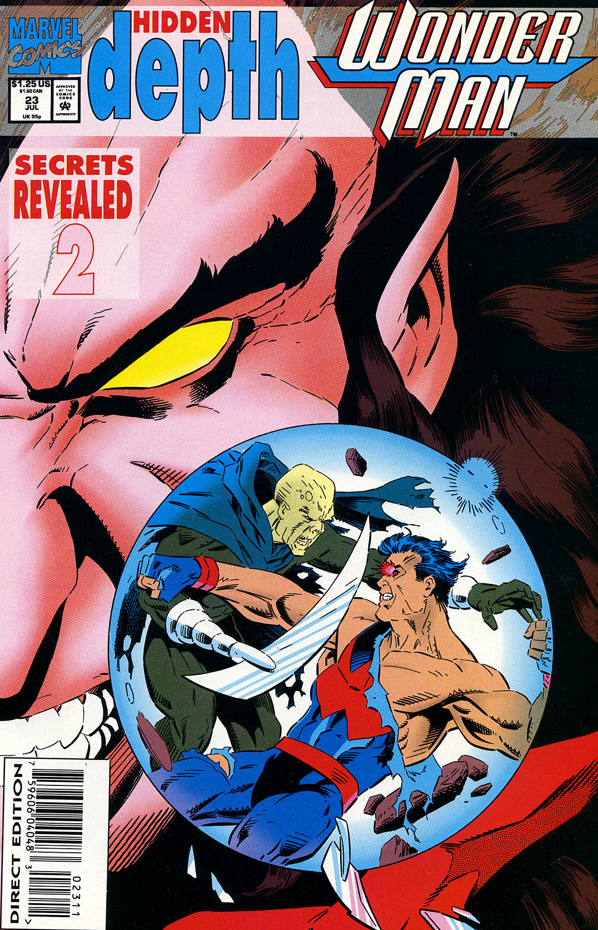 Read online Wonder Man (1991) comic -  Issue #23 - 1