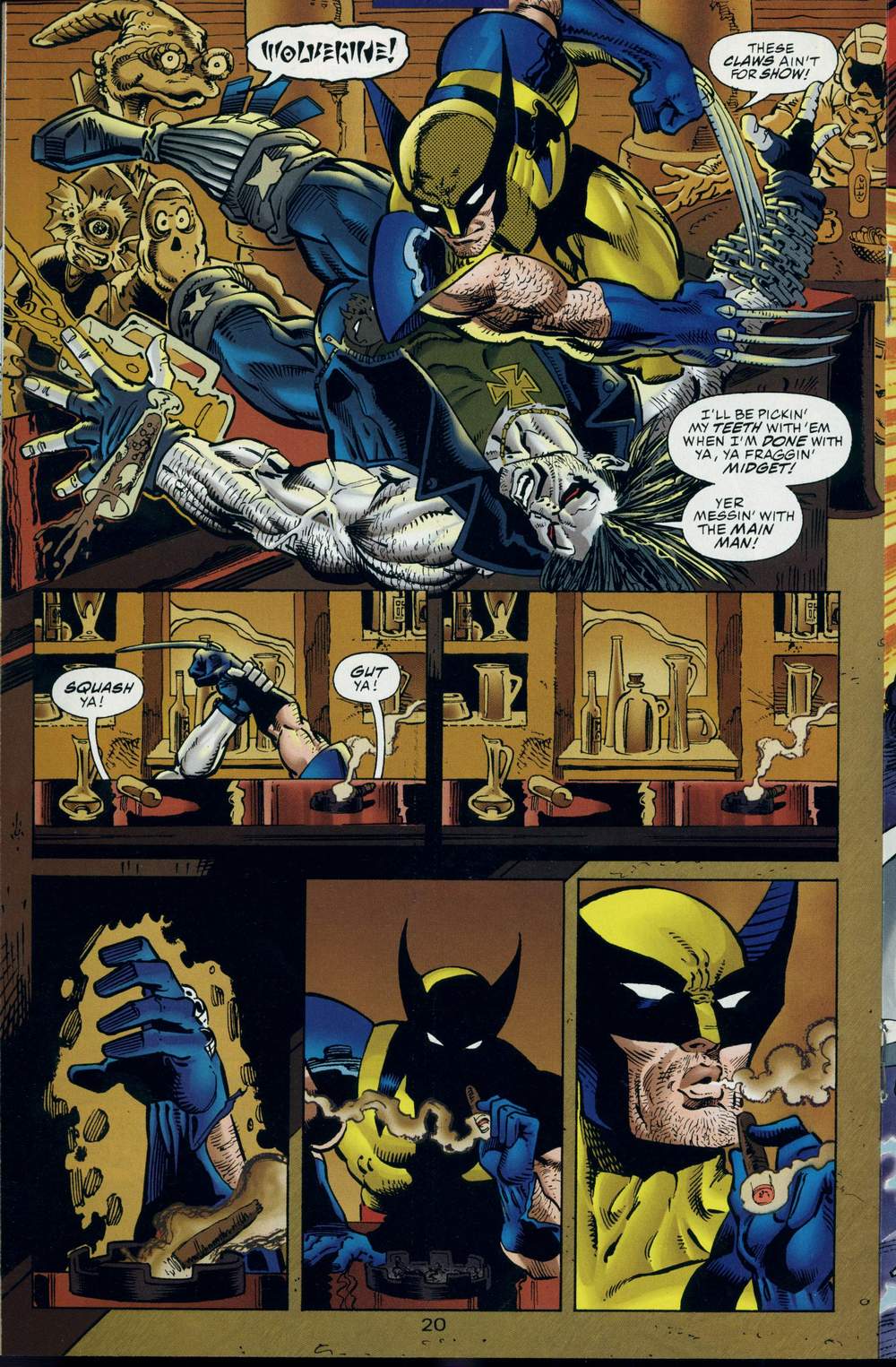 Read online DC Versus Marvel Comics comic -  Issue #3 - 21