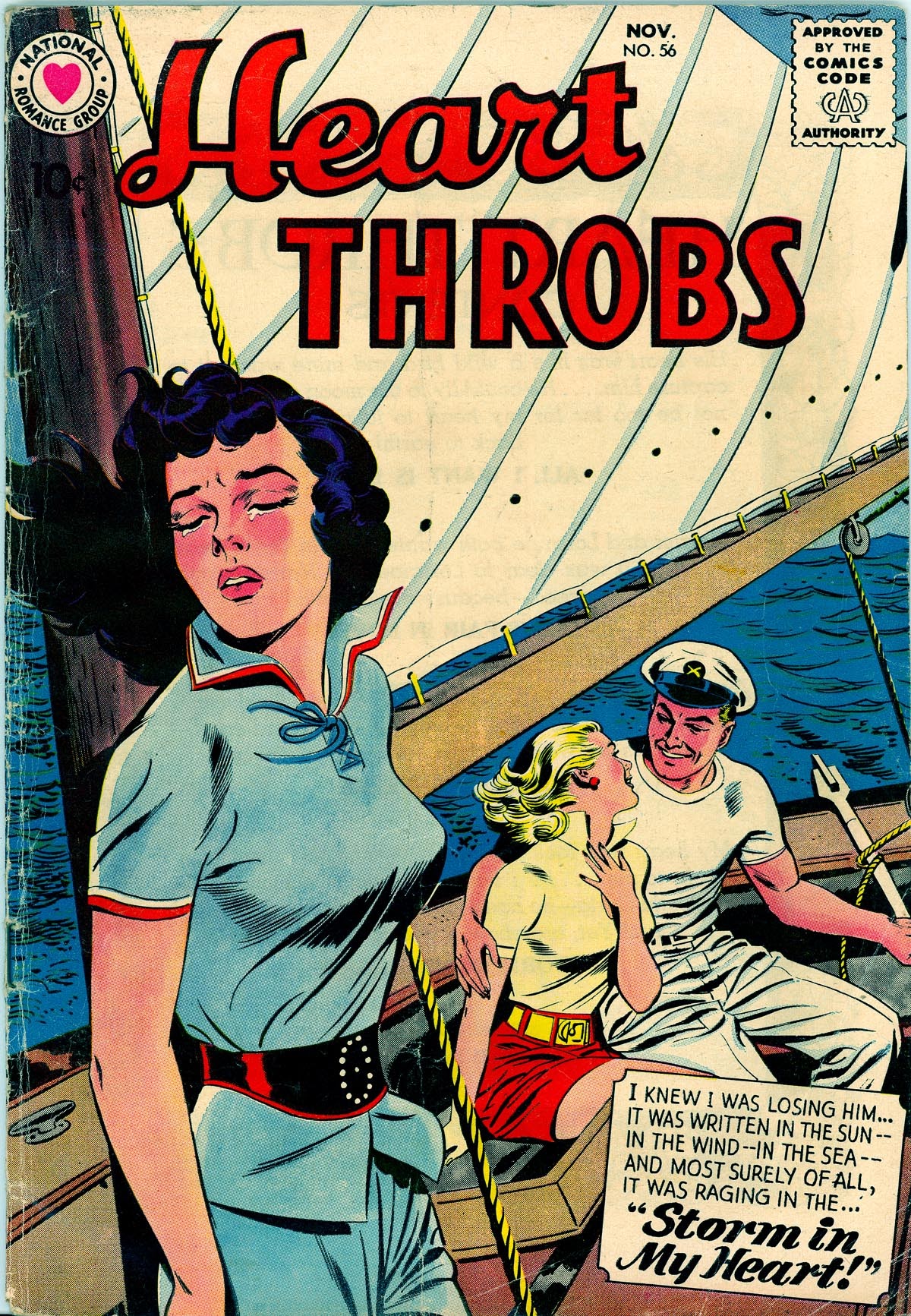 Read online Heart Throbs comic -  Issue #56 - 1