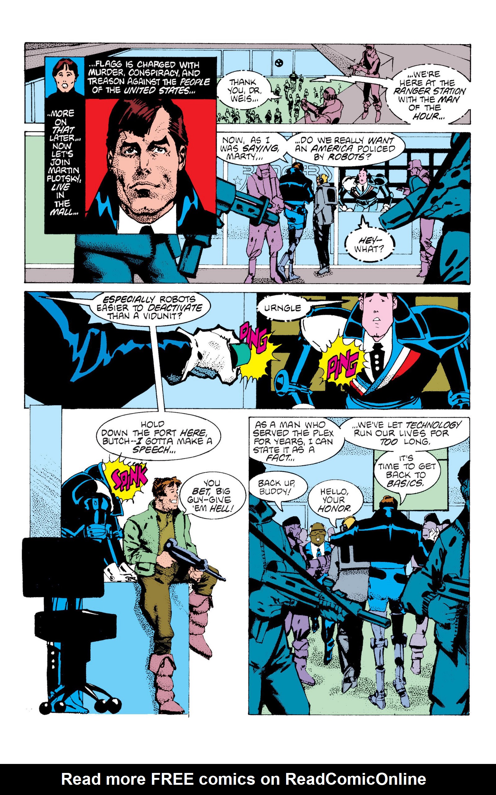 Read online American Flagg! comic -  Issue # _Definitive Collection (Part 3) - 94