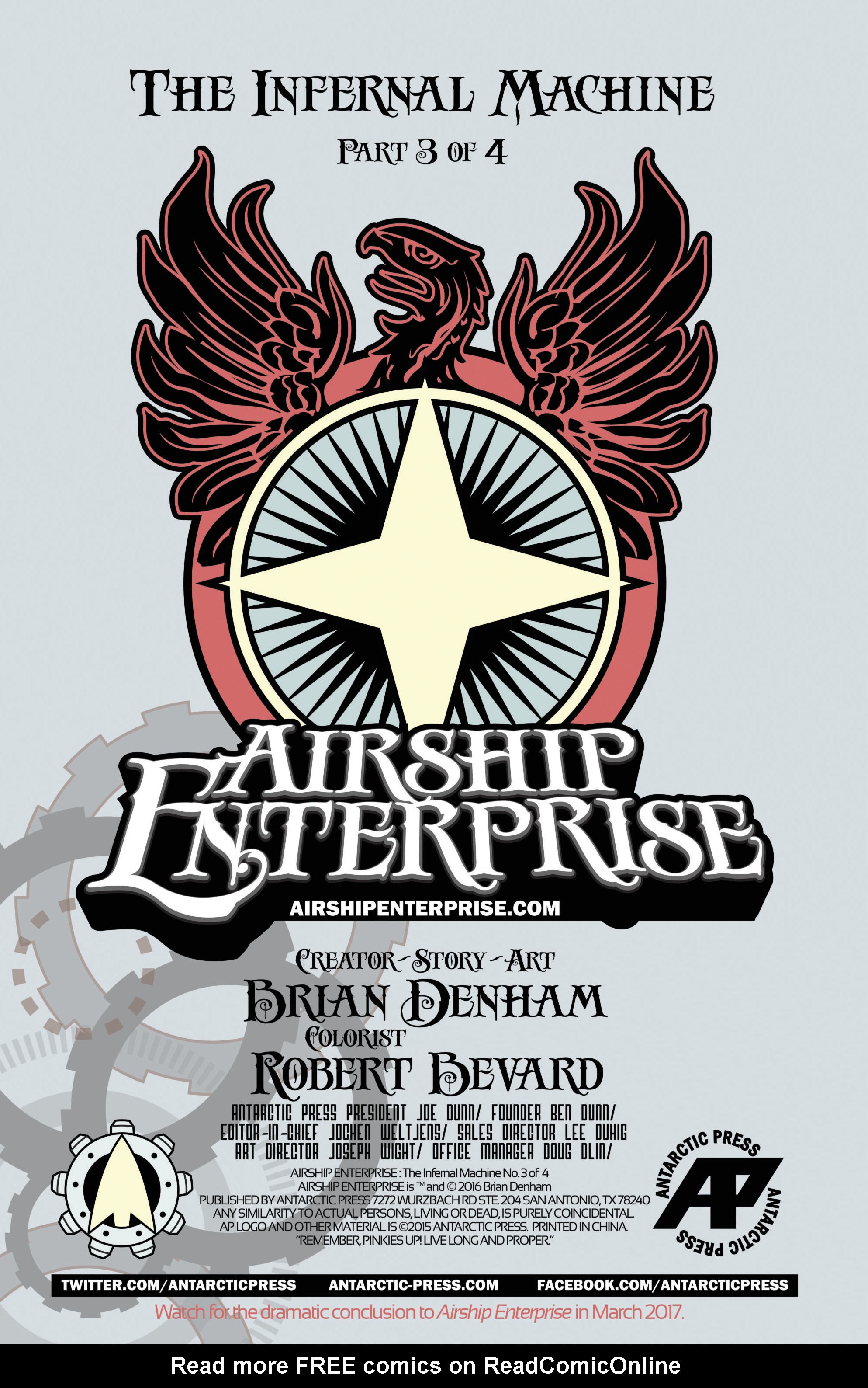 Read online Airship Enterprise: The Infernal Machine comic -  Issue #3 - 2