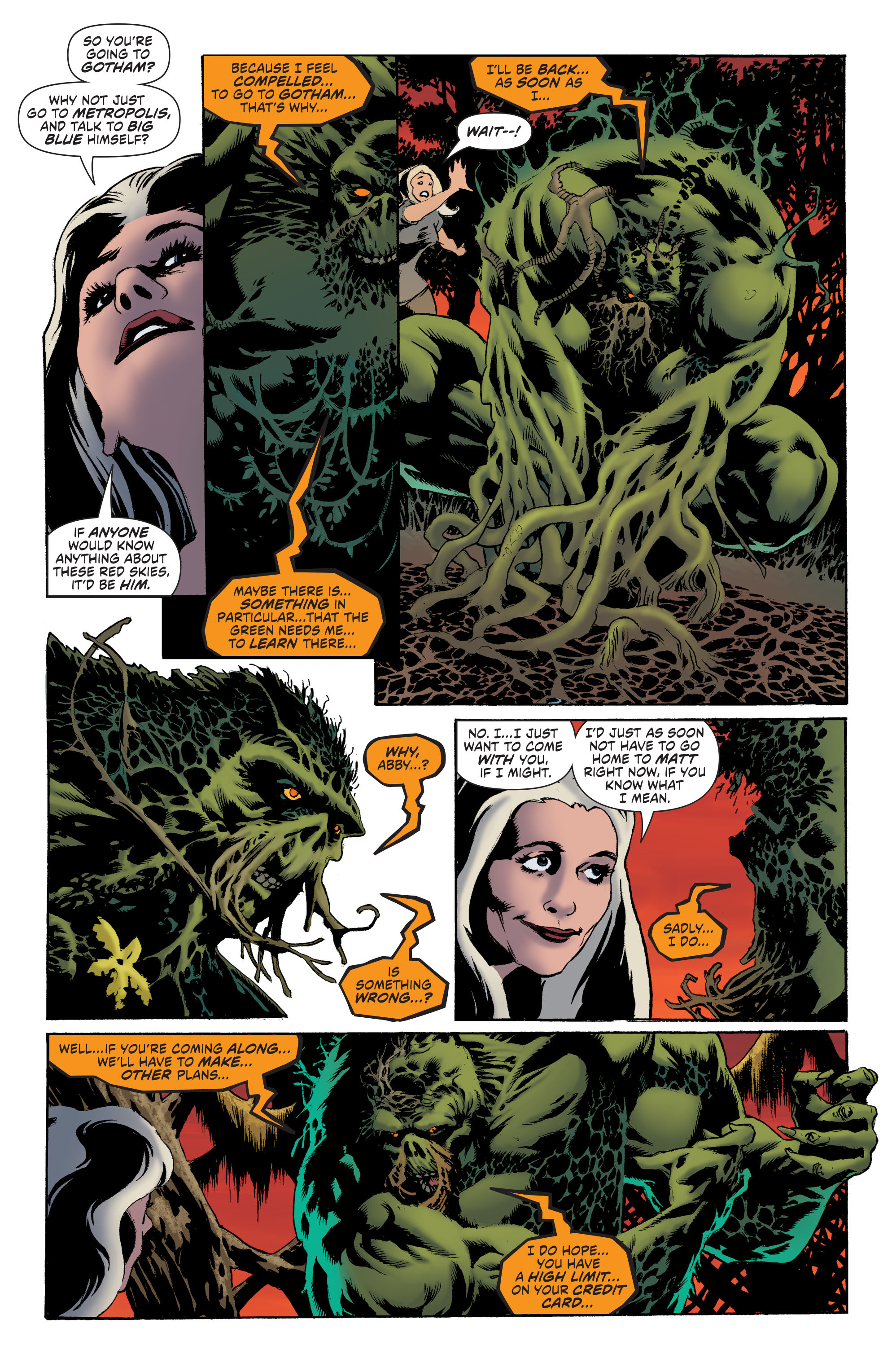 Read online Convergence Swamp Thing comic -  Issue #1 - 9