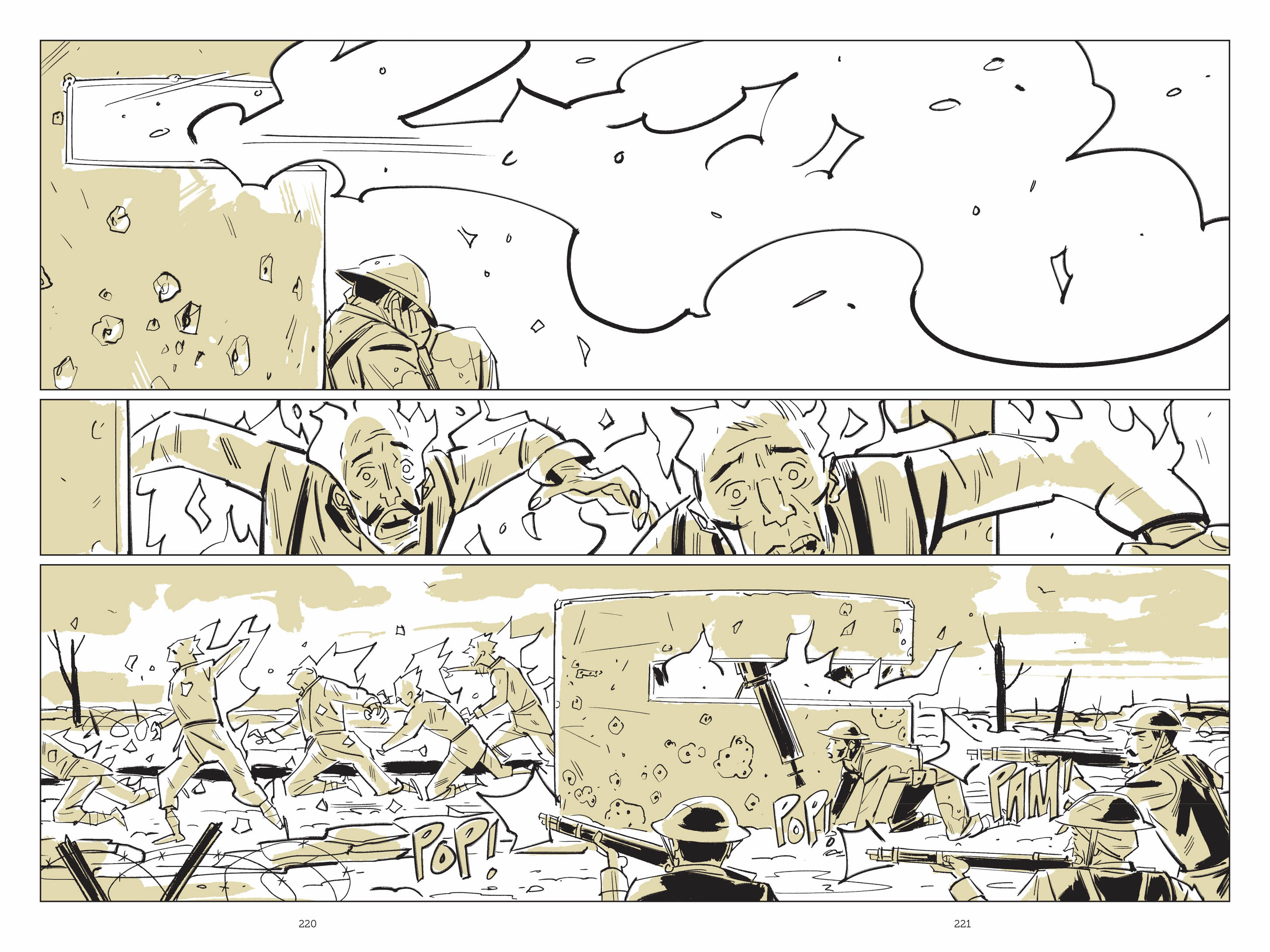 Read online Now Let Me Fly: A Portrait of Eugene Bullard comic -  Issue # TPB (Part 3) - 19