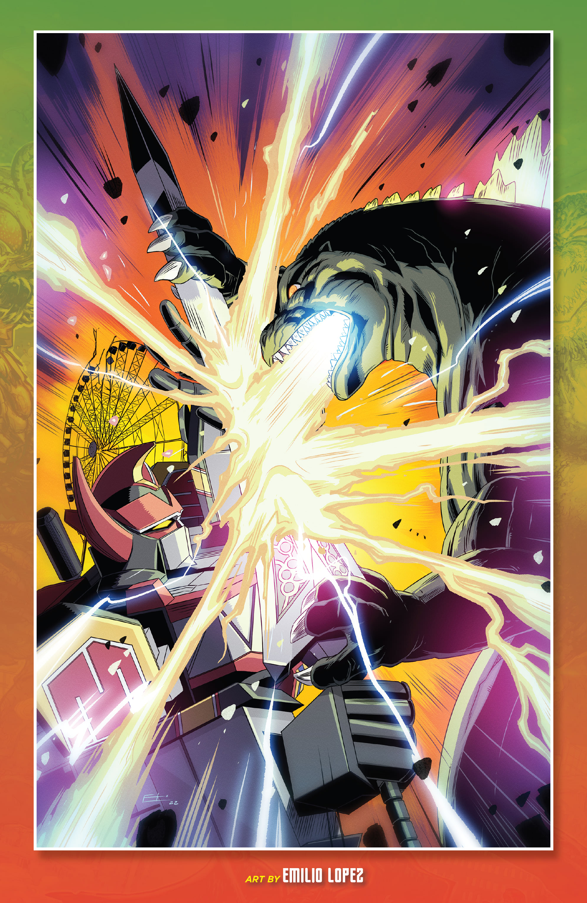 Read online Godzilla vs. The Mighty Morphin Power Rangers comic -  Issue #3 - 26