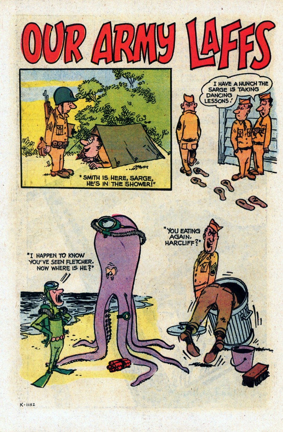 Read online Our Army at War (1952) comic -  Issue #265 - 20