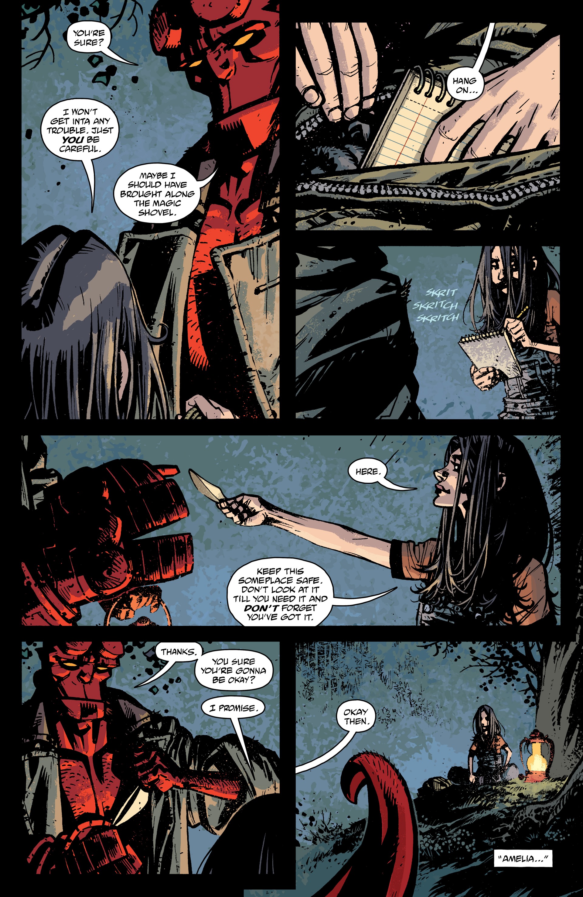 Read online Hellboy and the B.P.R.D.: The Return of Effie Kolb and Others comic -  Issue # TPB (Part 1) - 34
