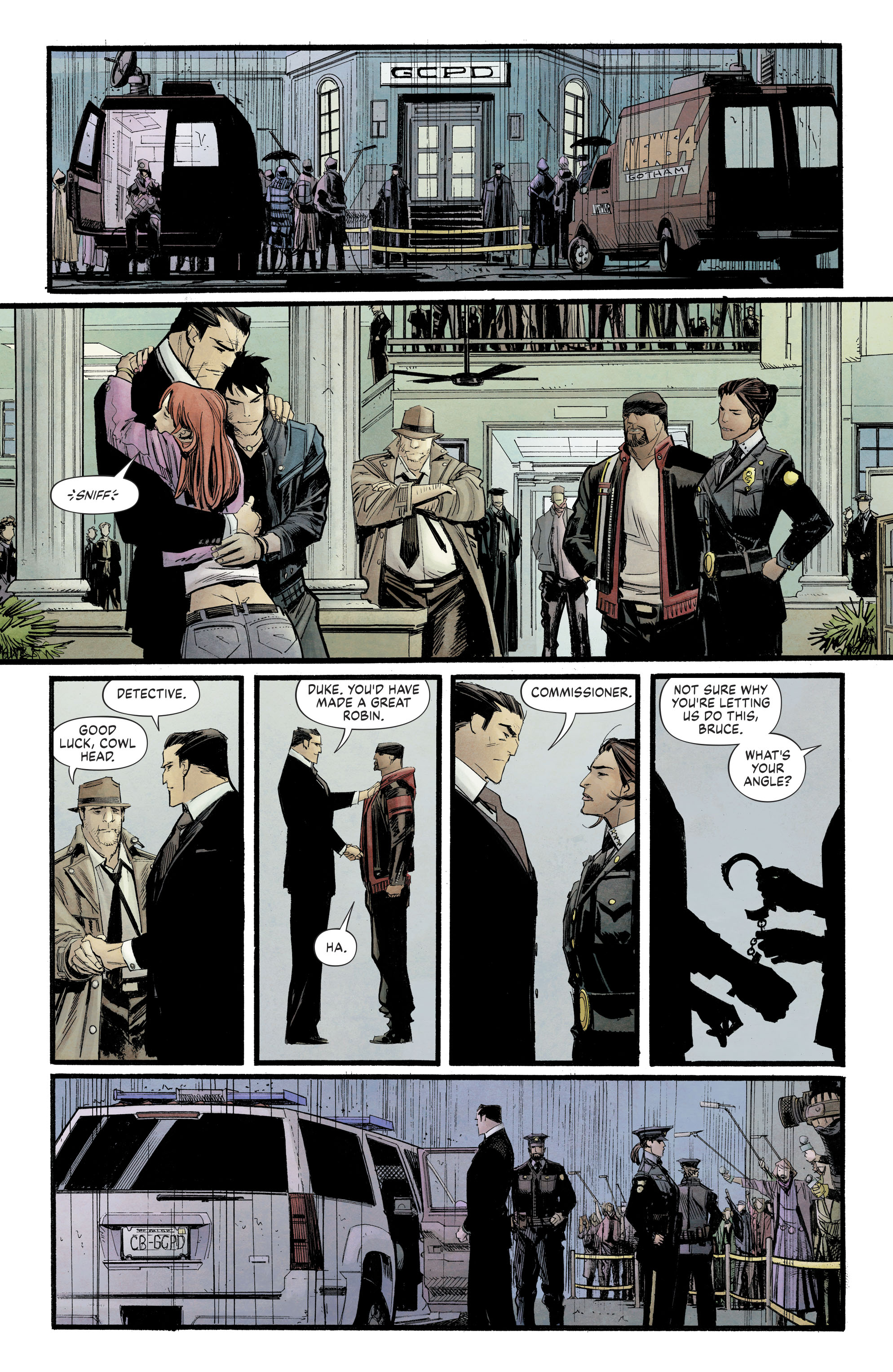 Read online Batman: Curse of the White Knight comic -  Issue #8 - 23