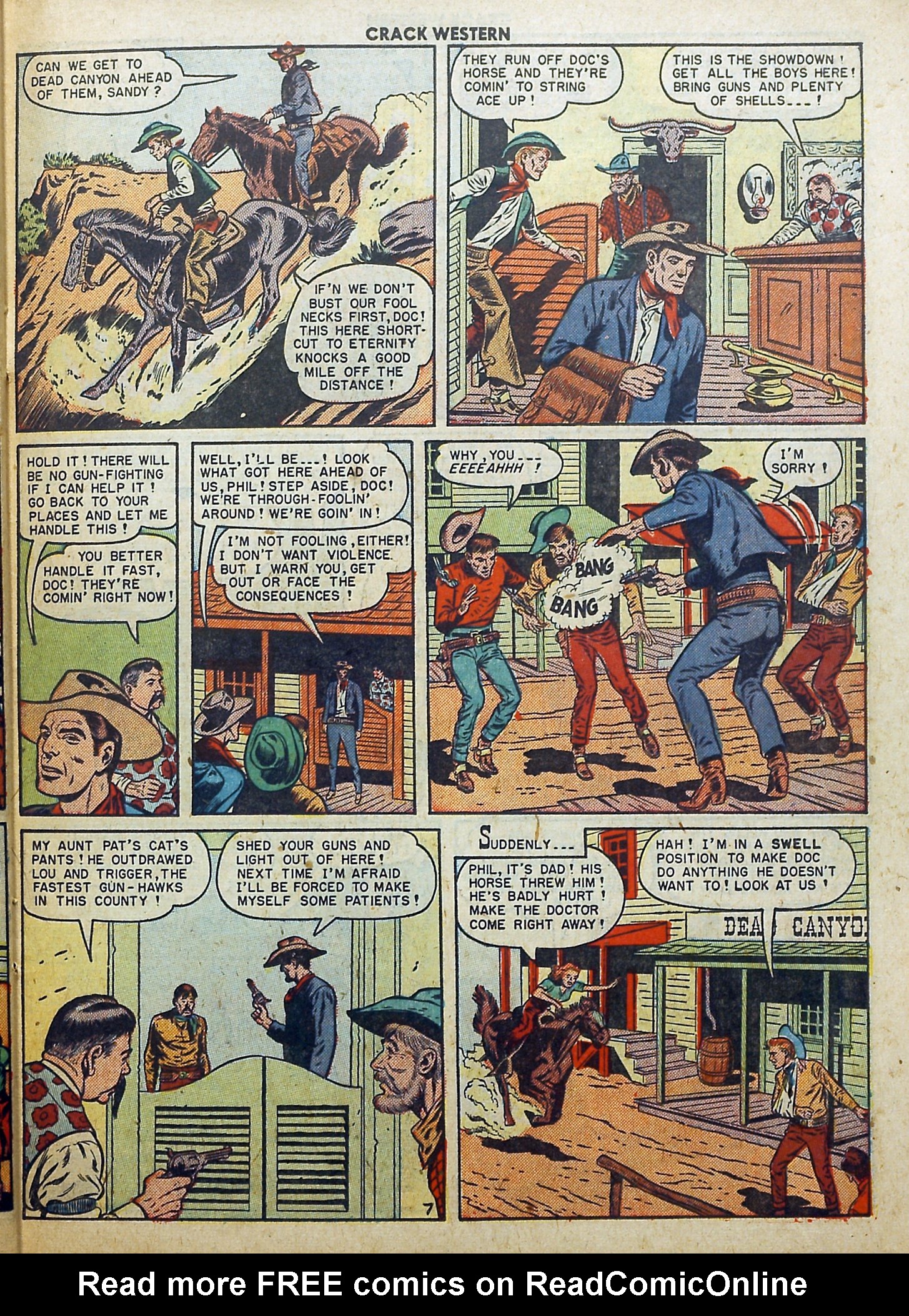 Read online Crack Western comic -  Issue #69 - 39