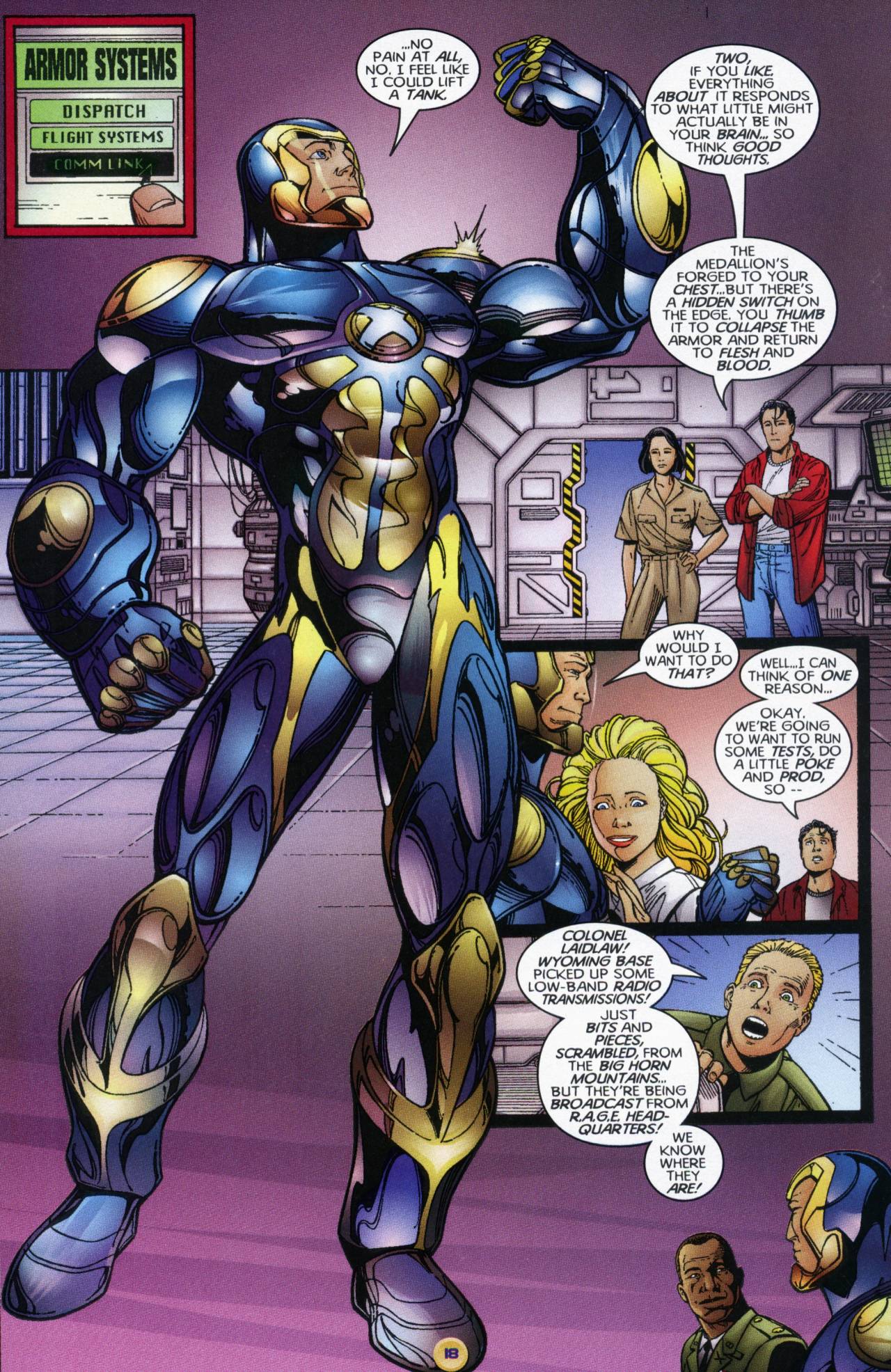 Read online X-O Manowar (1996) comic -  Issue #1 - 15