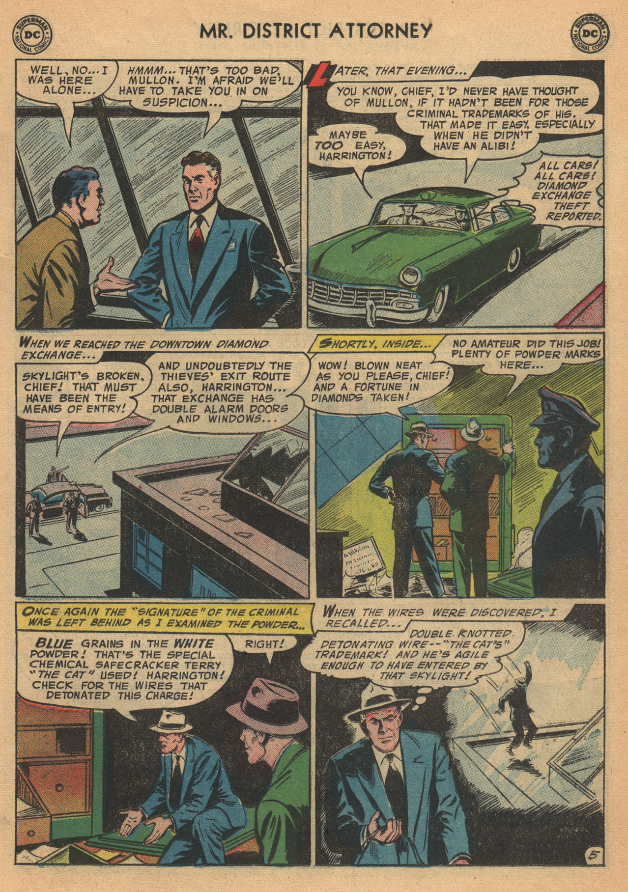 Read online Mr. District Attorney comic -  Issue #56 - 17