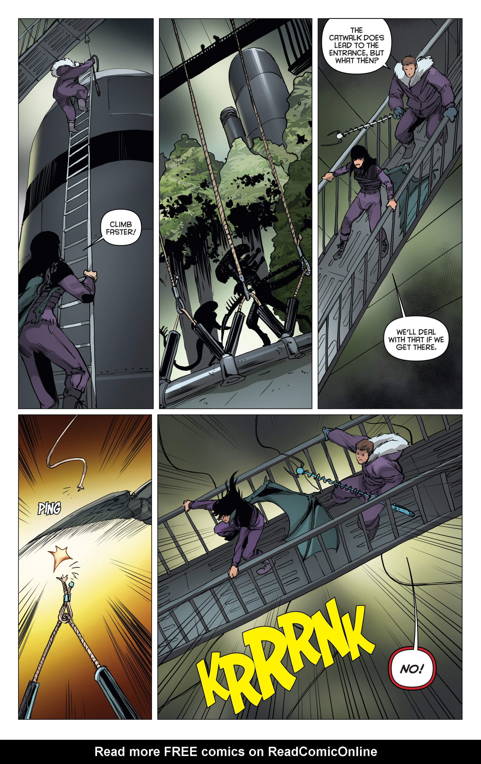 Read online Aliens/Vampirella comic -  Issue #4 - 18