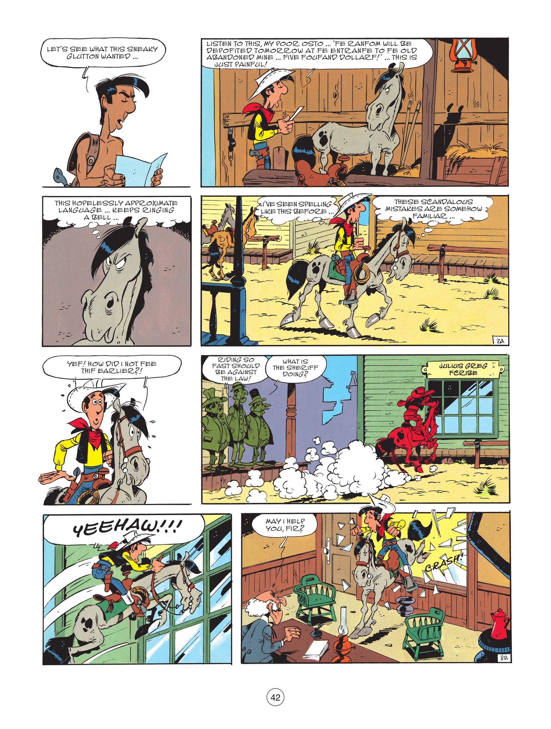 Read online A Lucky Luke Adventure comic -  Issue #80 - 44