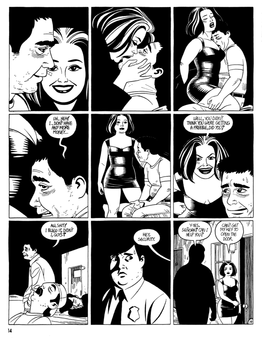 Read online Love and Rockets (1982) comic -  Issue #40 - 16