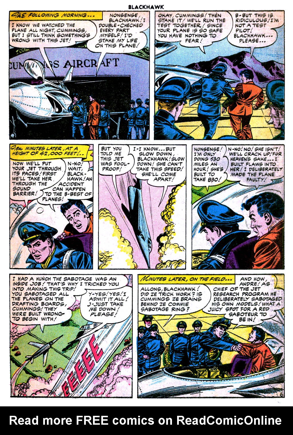 Read online Blackhawk (1957) comic -  Issue #104 - 32