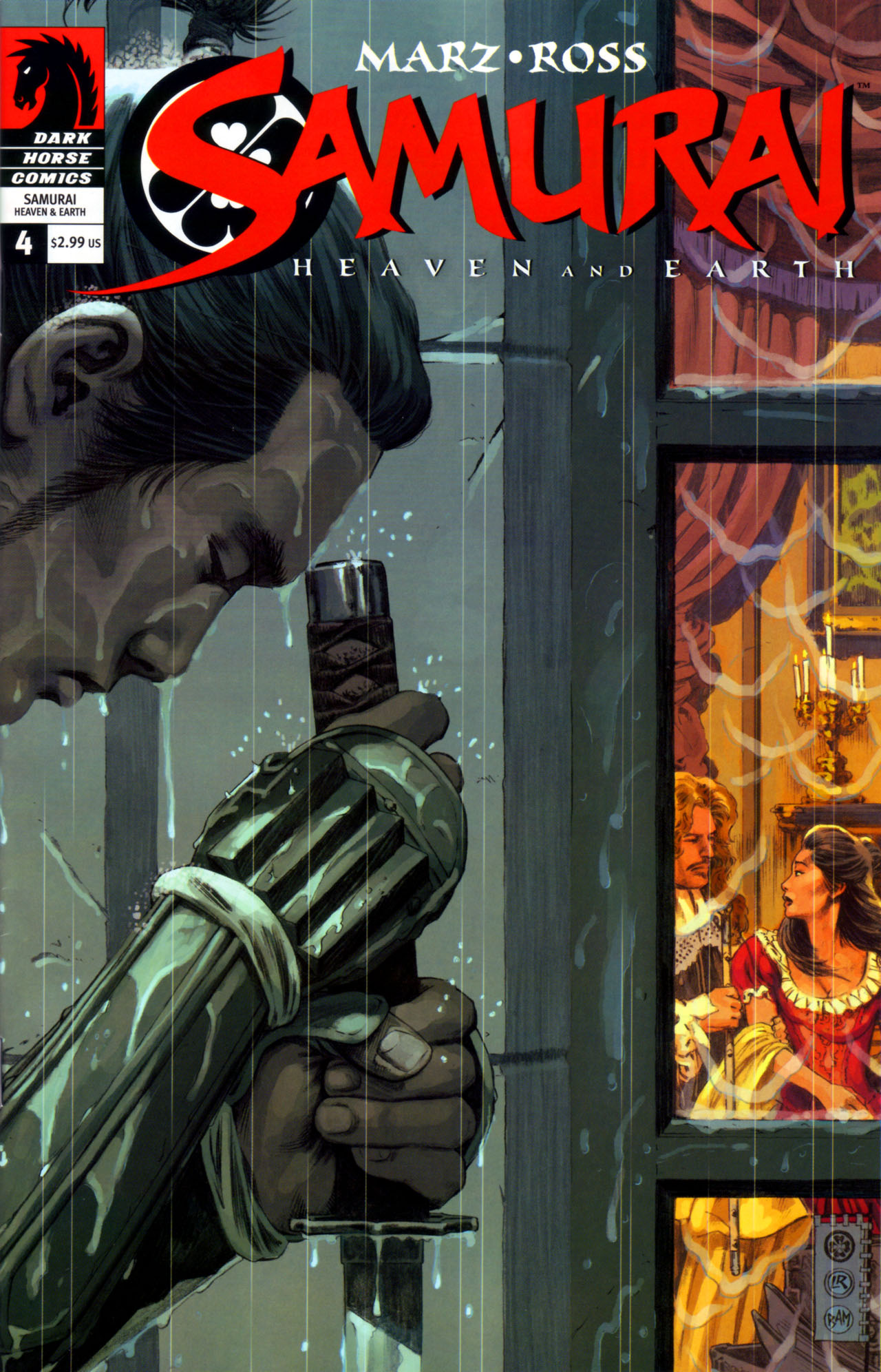 Read online Samurai: Heaven and Earth comic -  Issue #4 - 1