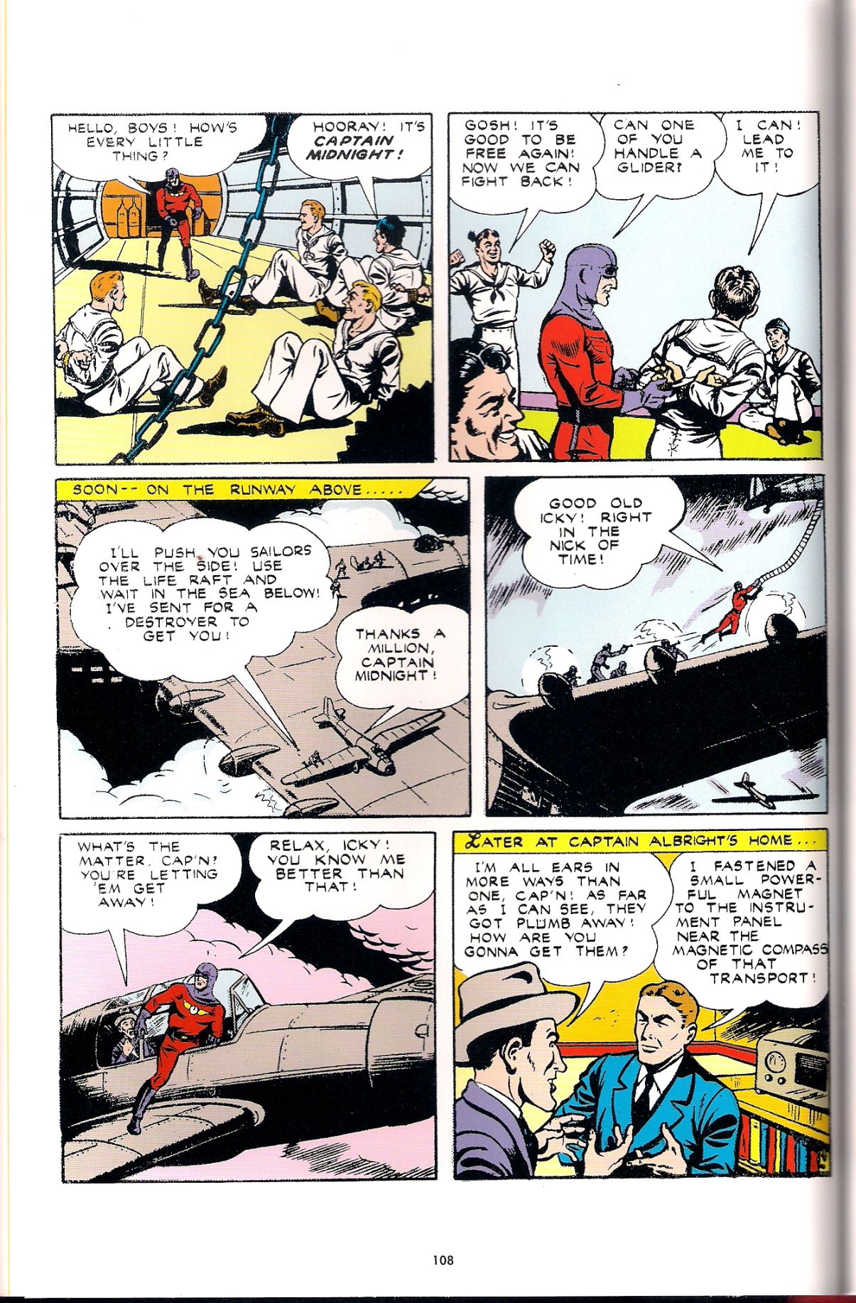 Read online Captain Midnight (1942) comic -  Issue #9 - 15