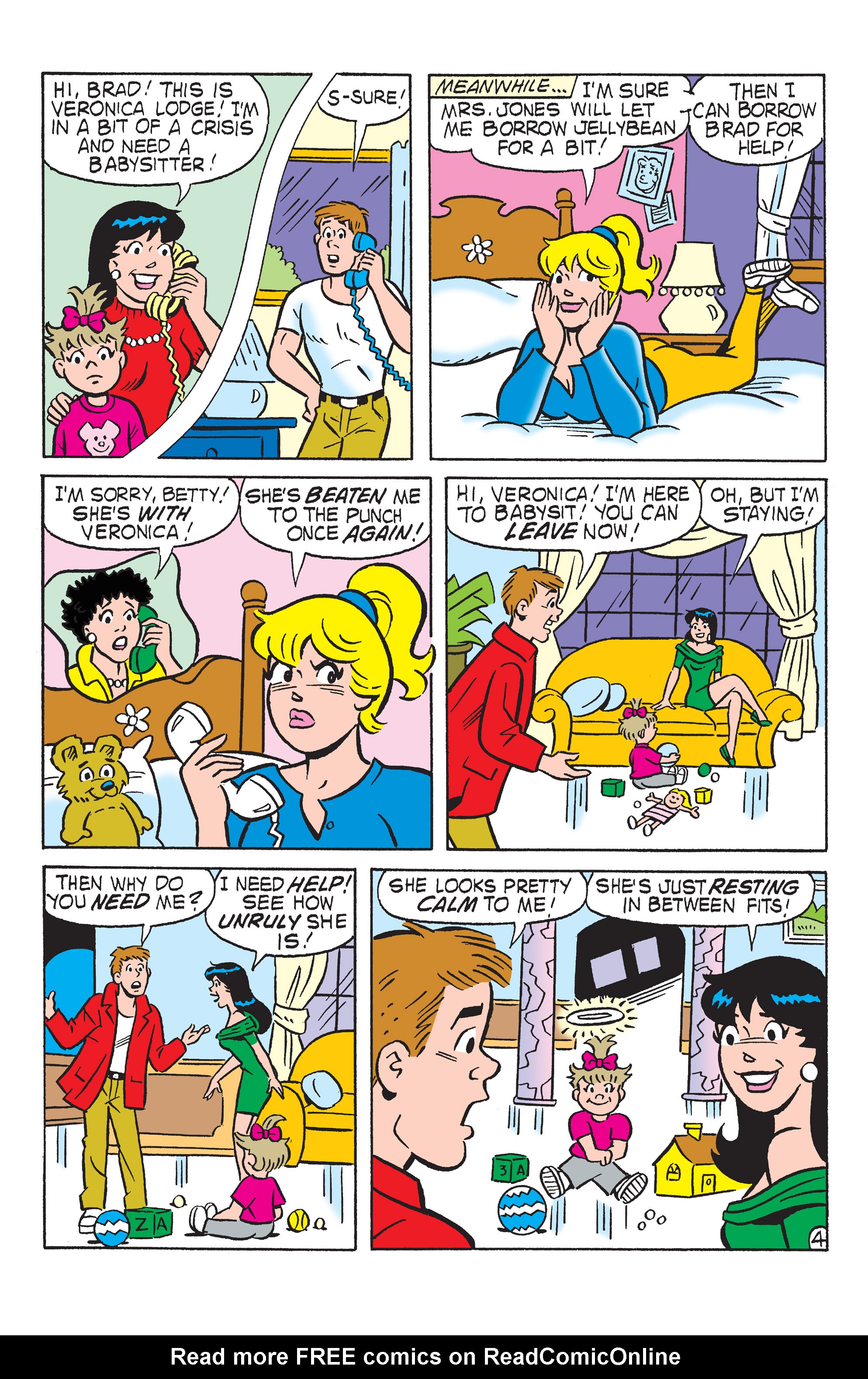 Read online B&V Friends Adventures In Babysitting comic -  Issue # TPB - 45