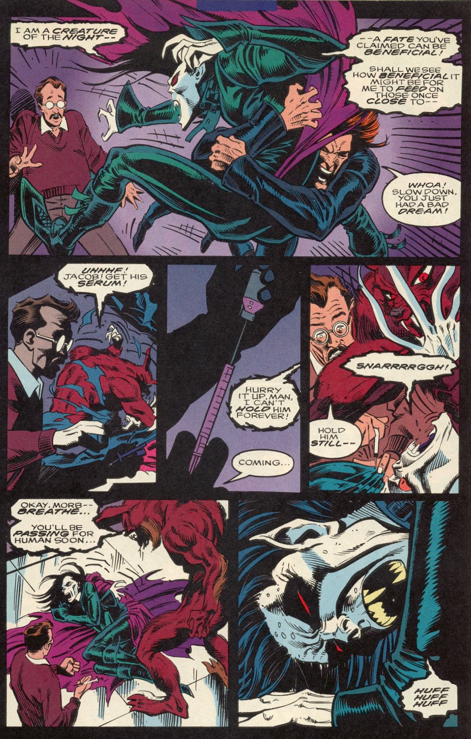Read online Morbius: The Living Vampire (1992) comic -  Issue #14 - 12