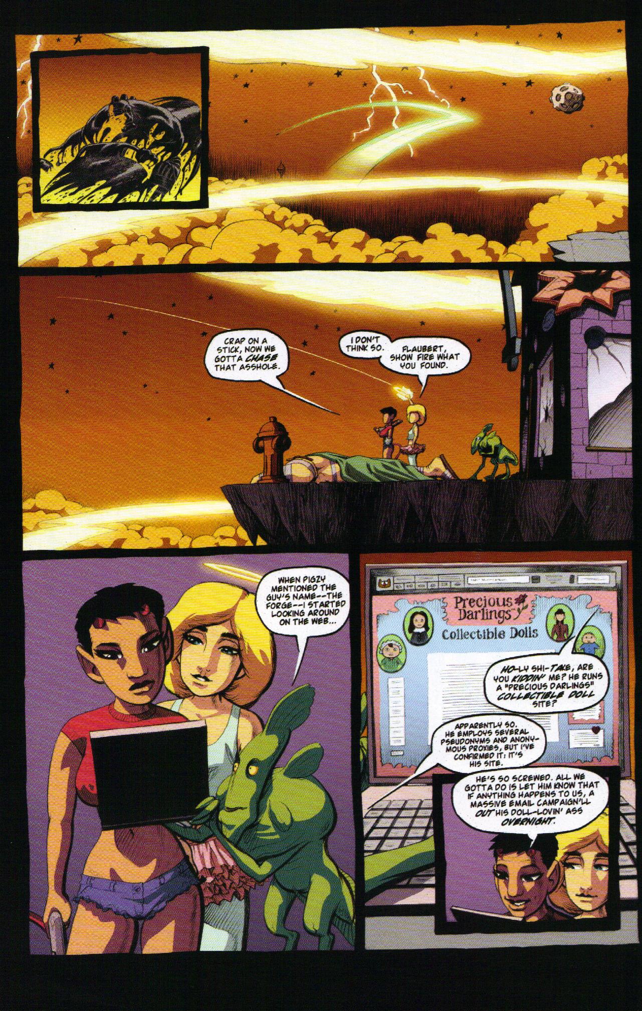 Read online Fire and Brimstone comic -  Issue #5 - 22