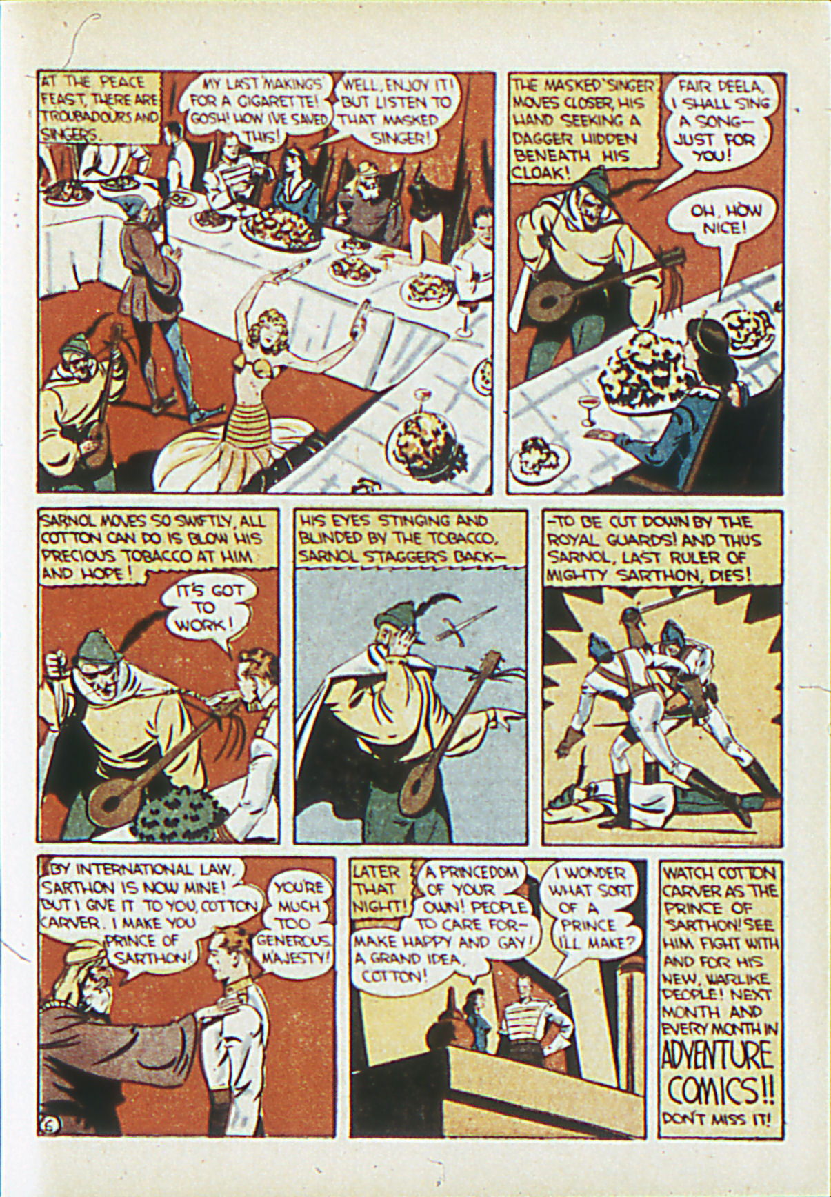 Read online Adventure Comics (1938) comic -  Issue #62 - 54
