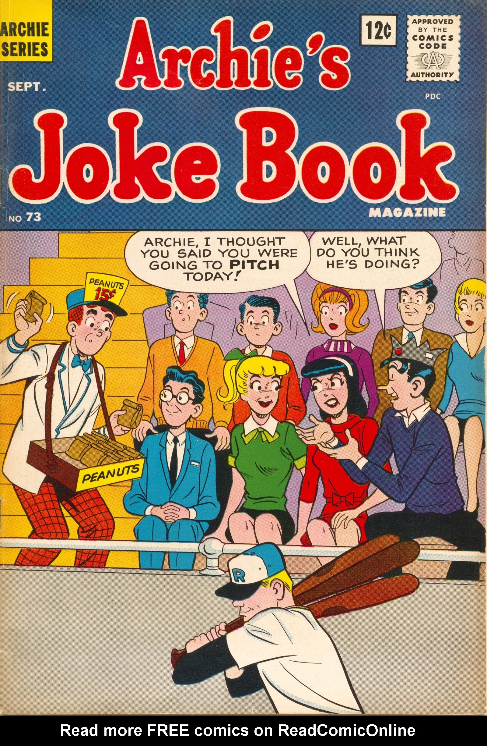 Read online Archie's Joke Book Magazine comic -  Issue #73 - 1