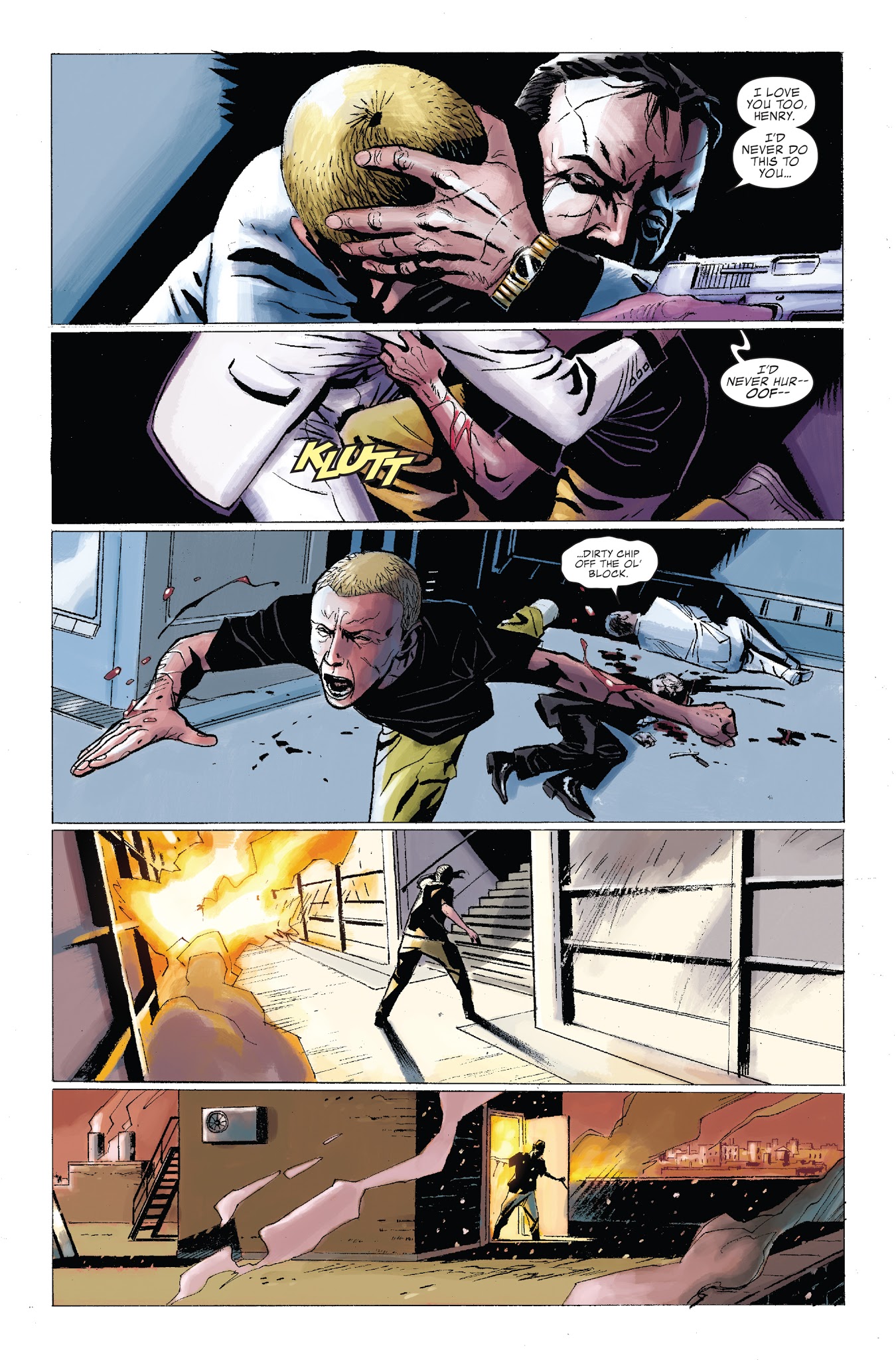 Read online Punisher: In The Blood comic -  Issue #5 - 5