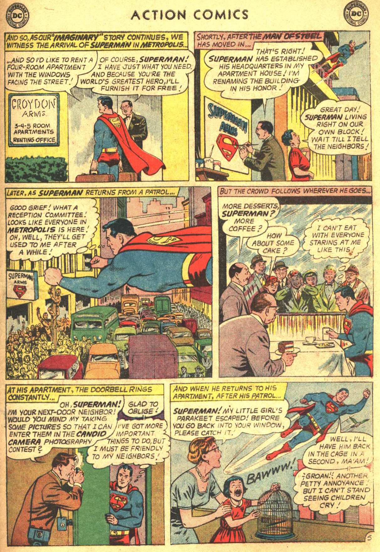 Read online Action Comics (1938) comic -  Issue #305 - 7