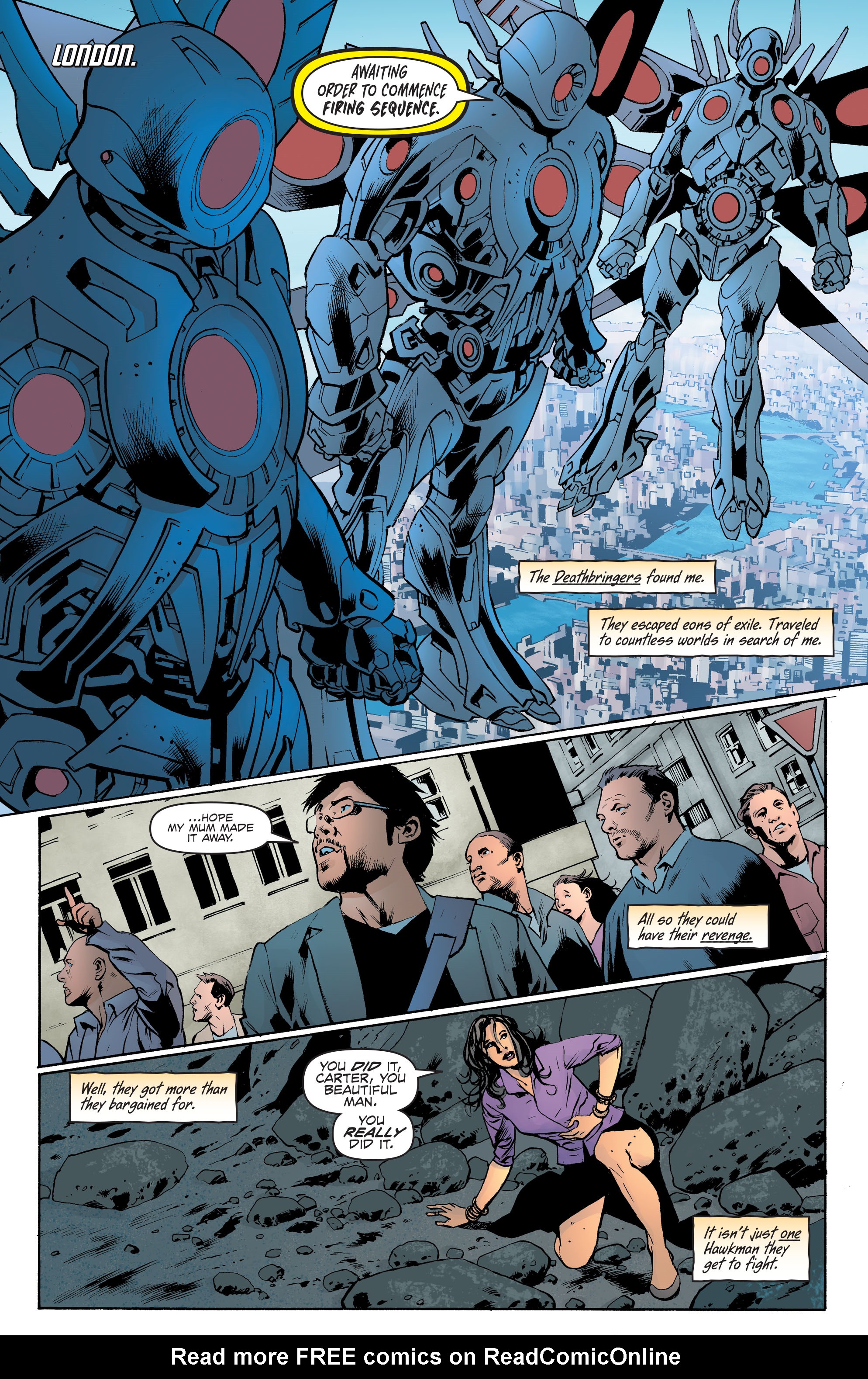 Read online Hawkman (2018) comic -  Issue #11 - 3