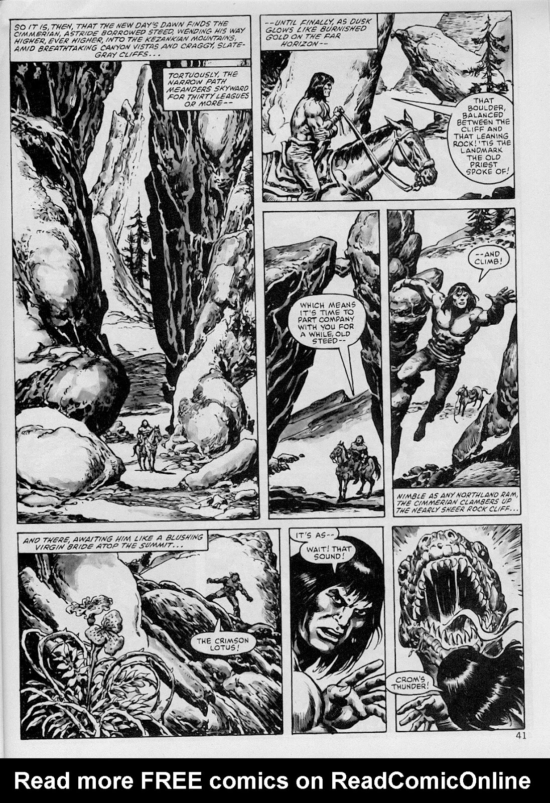 The Savage Sword Of Conan issue 102 - Page 41