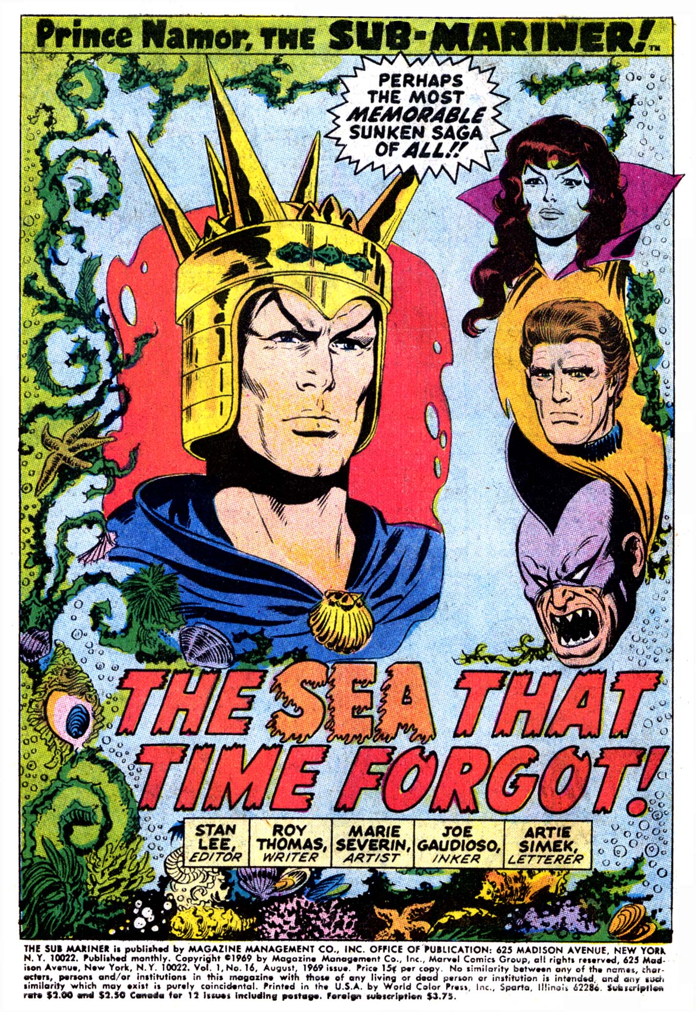 Read online The Sub-Mariner comic -  Issue #16 - 2