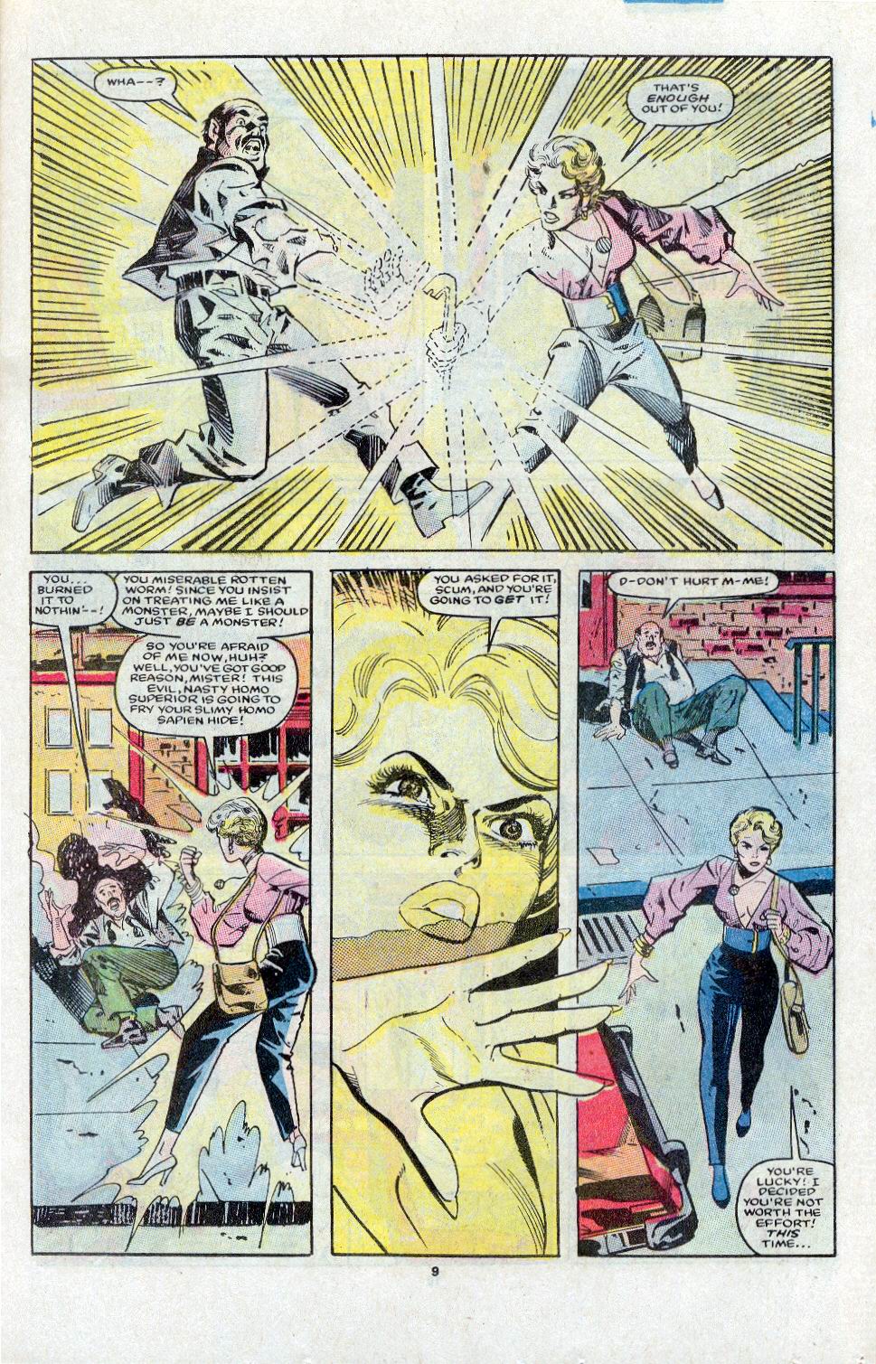 Read online Dazzler (1981) comic -  Issue #35 - 10