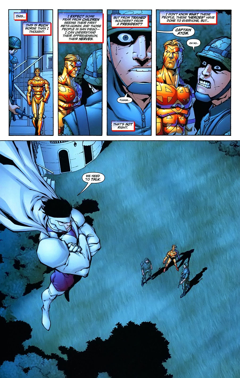 Captain Atom: Armageddon Issue #3 #3 - English 13
