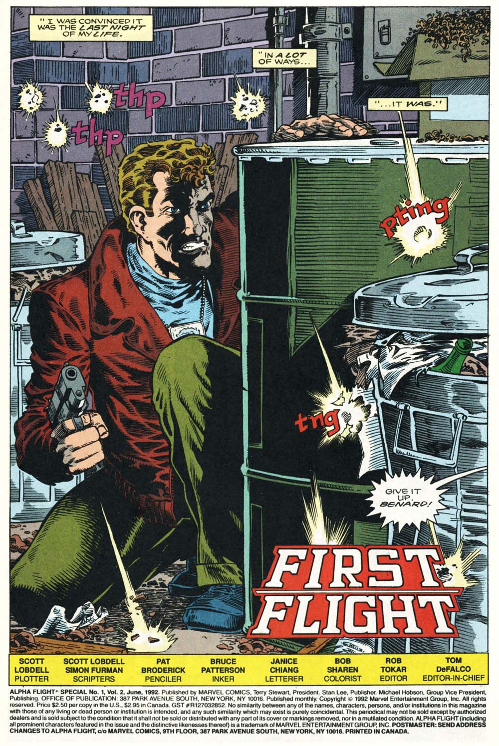 Read online Alpha Flight Special (1992) comic -  Issue # Full - 2