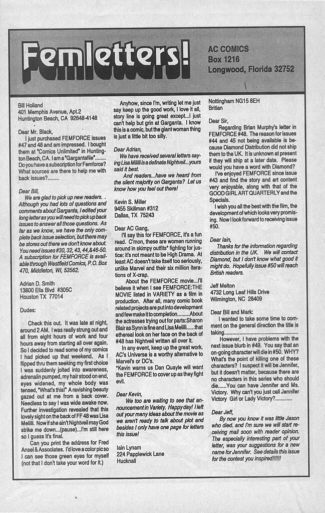 Read online Femforce comic -  Issue #51 - 24