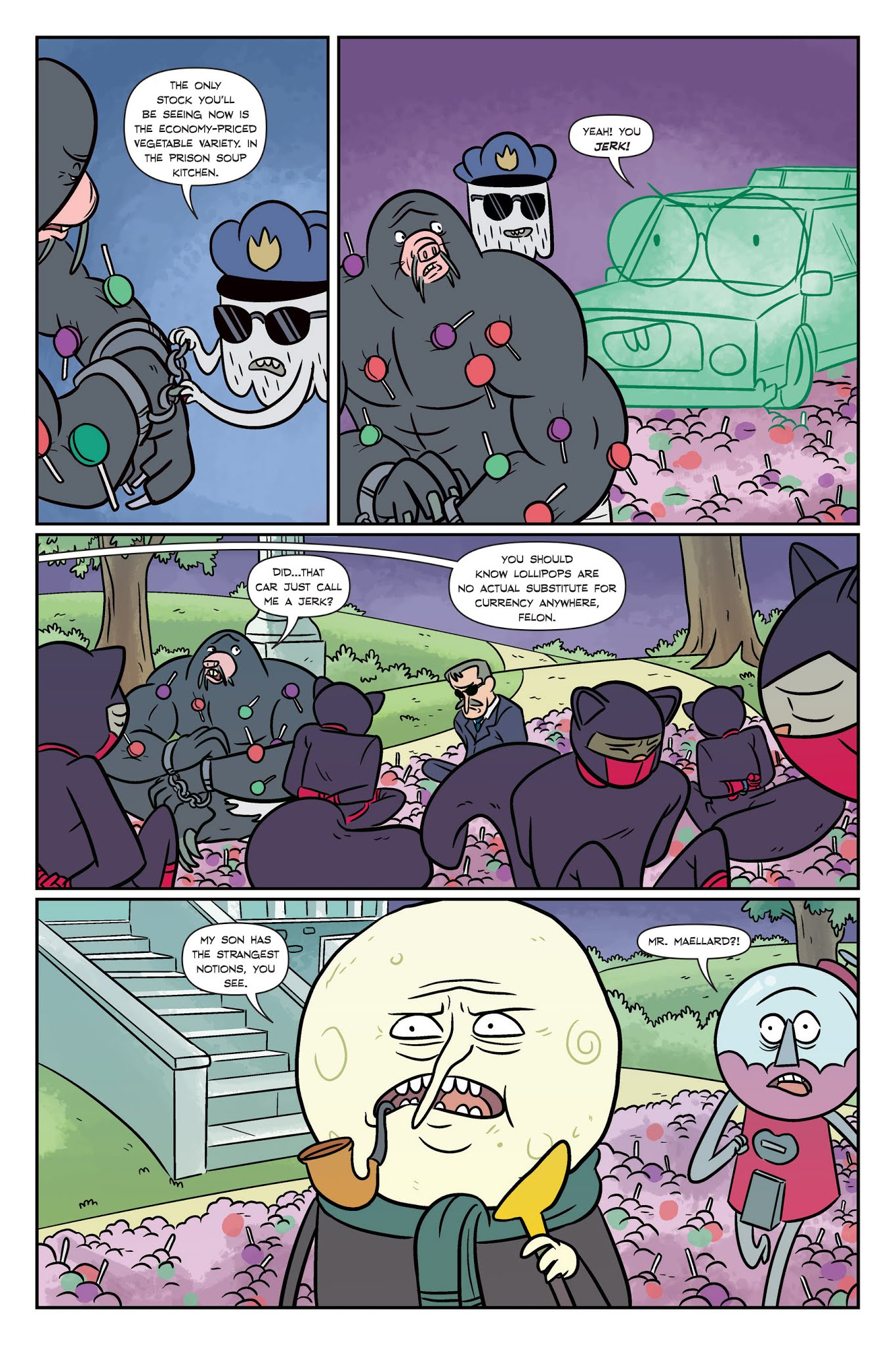 Read online Regular Show: Noir Means Noir, Buddy comic -  Issue # TPB (Part 2) - 54