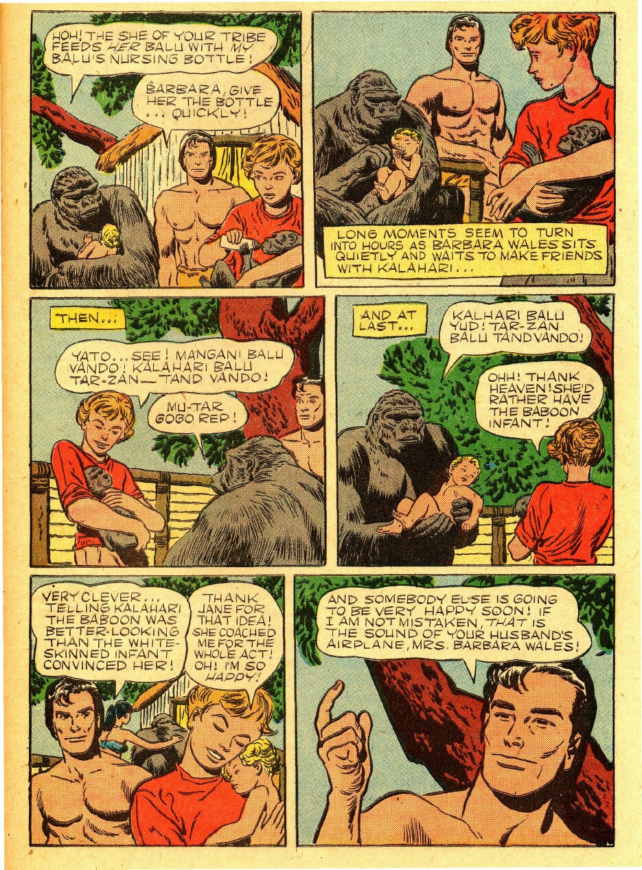 Read online Tarzan (1948) comic -  Issue #44 - 37