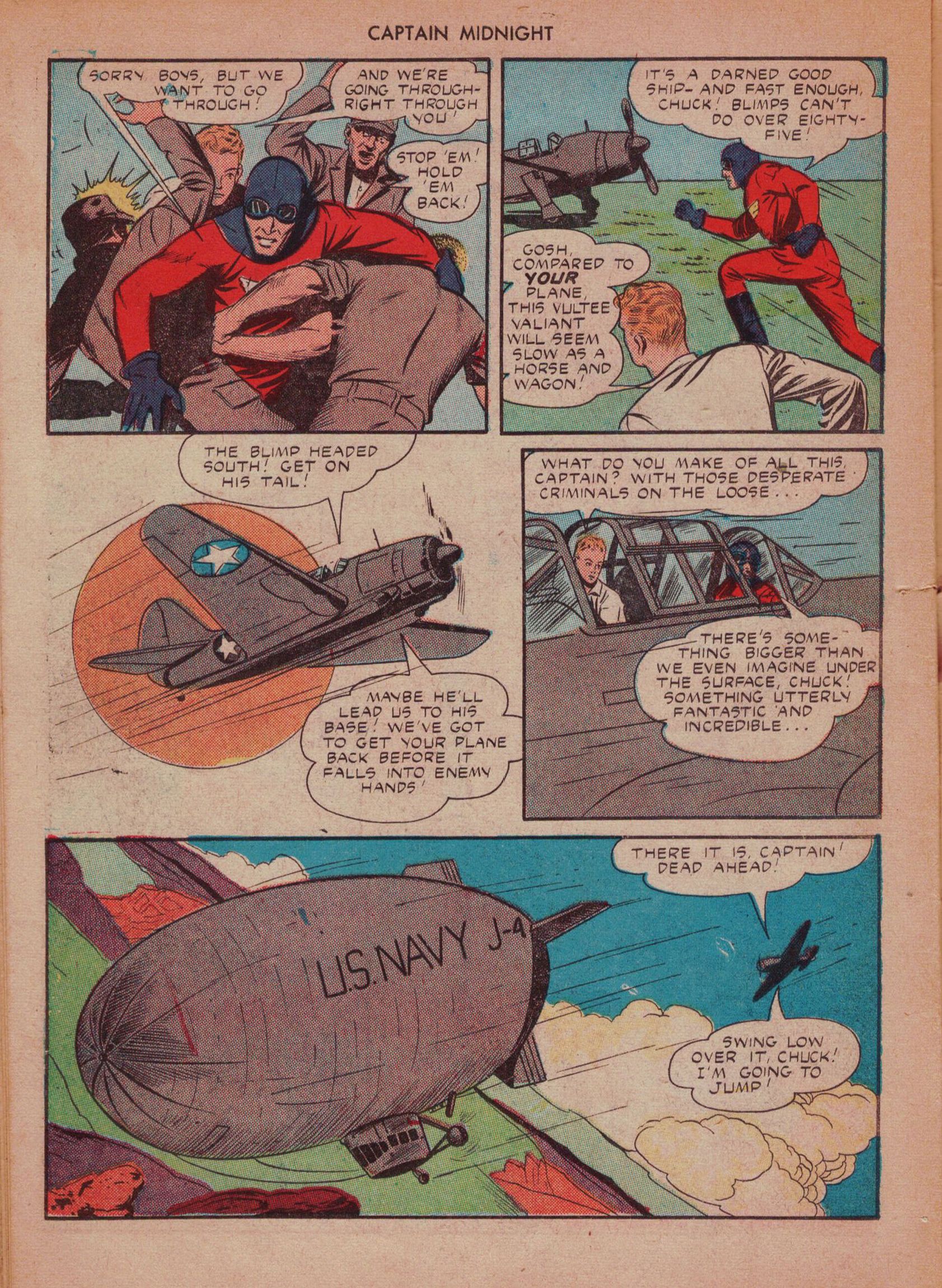 Read online Captain Midnight (1942) comic -  Issue #15 - 42