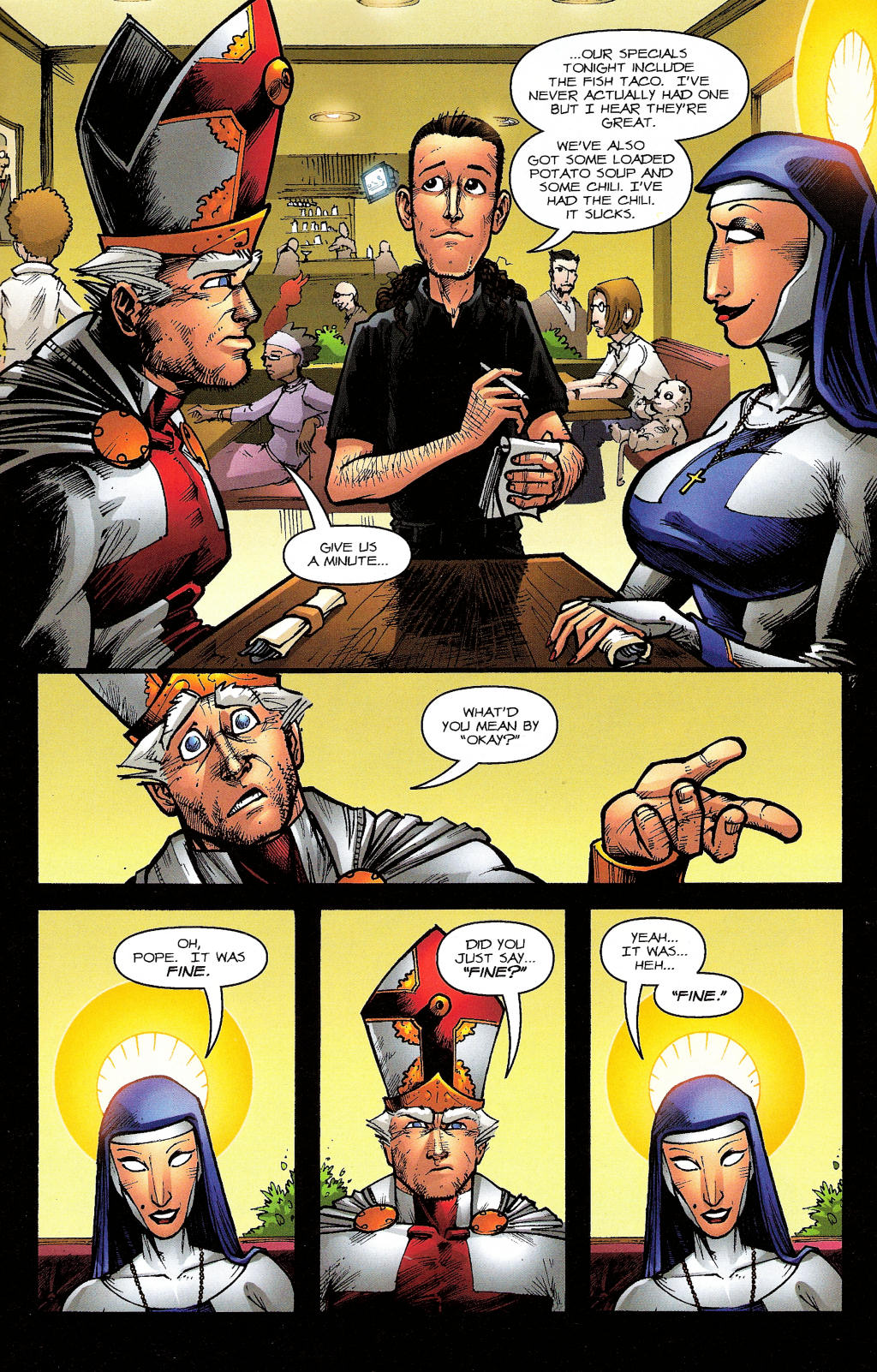 Read online Battle Pope comic -  Issue #11 - 25