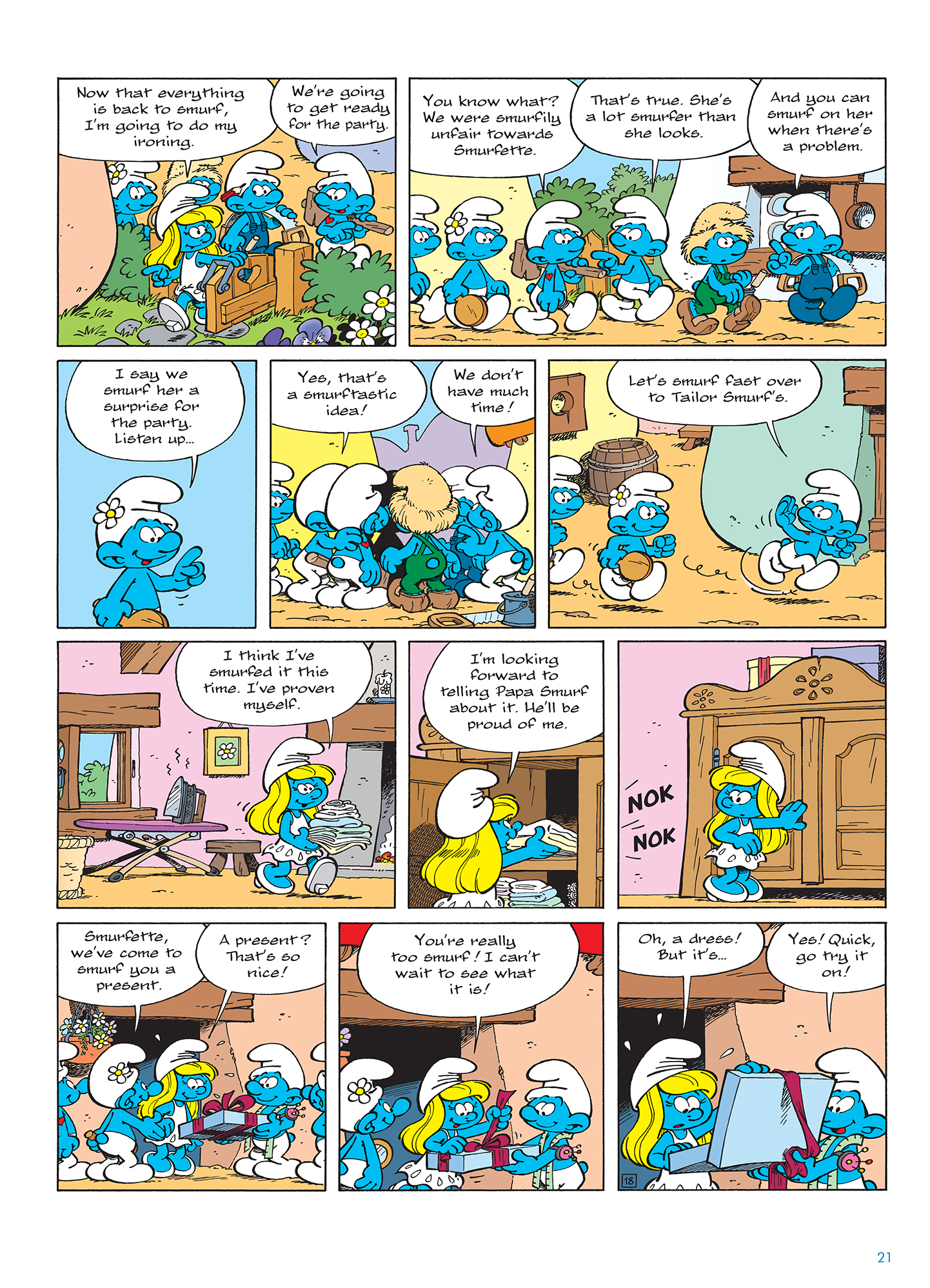 Read online The Smurfs Tales comic -  Issue # TPB 2 (Part 1) - 23