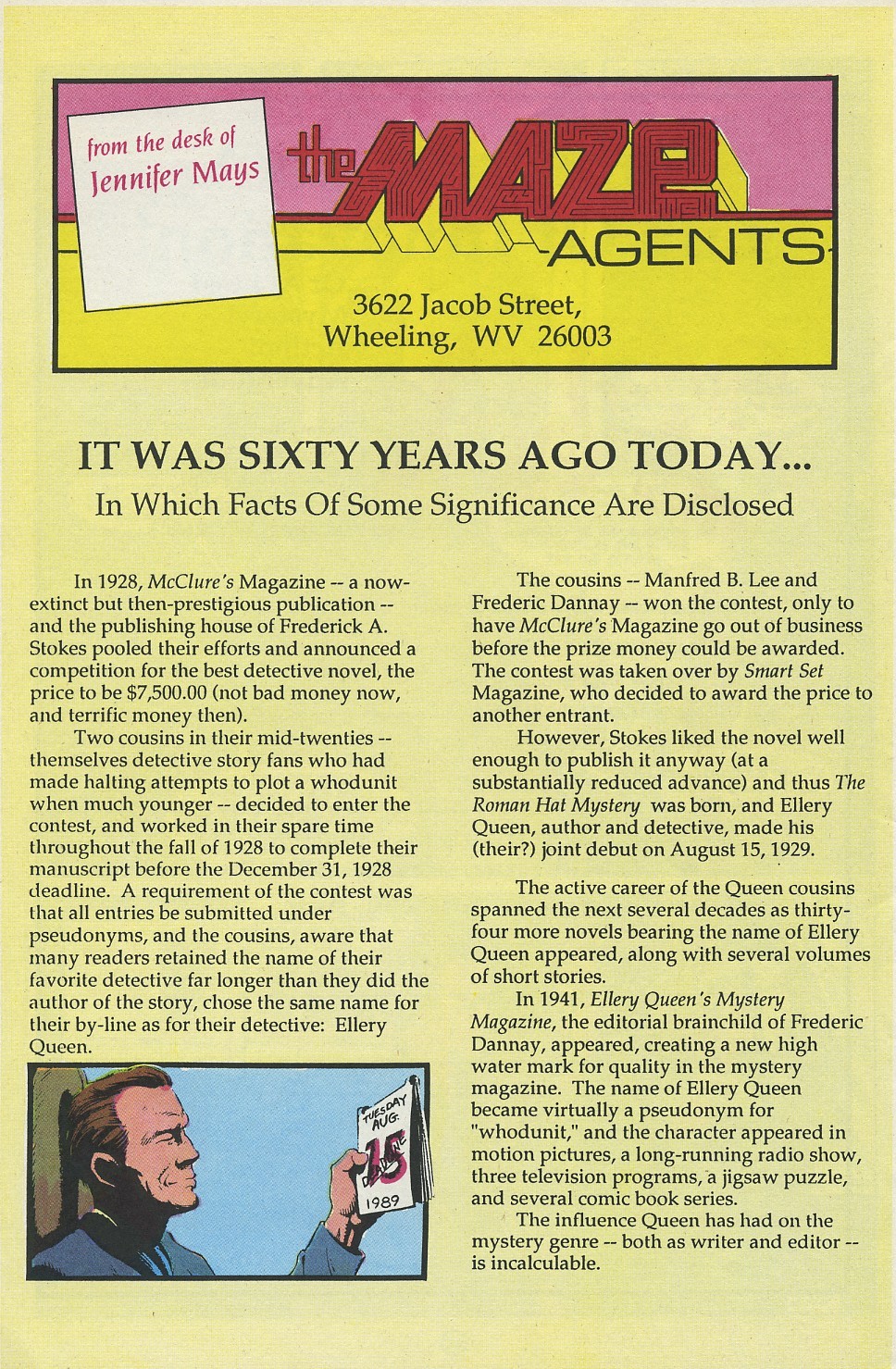 Read online Maze Agency (1989) comic -  Issue #9 - 29