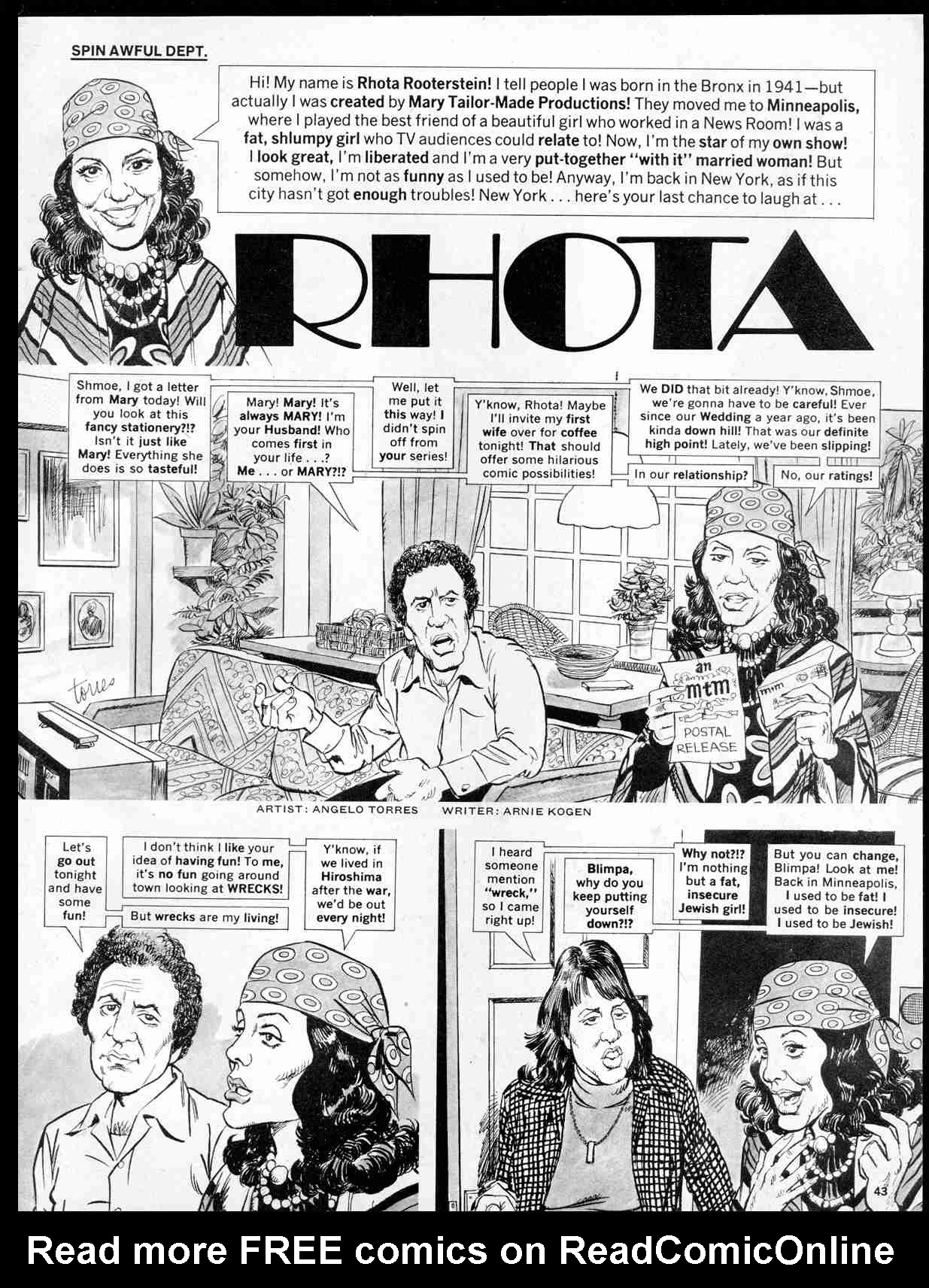 Read online MAD comic -  Issue #184 - 45