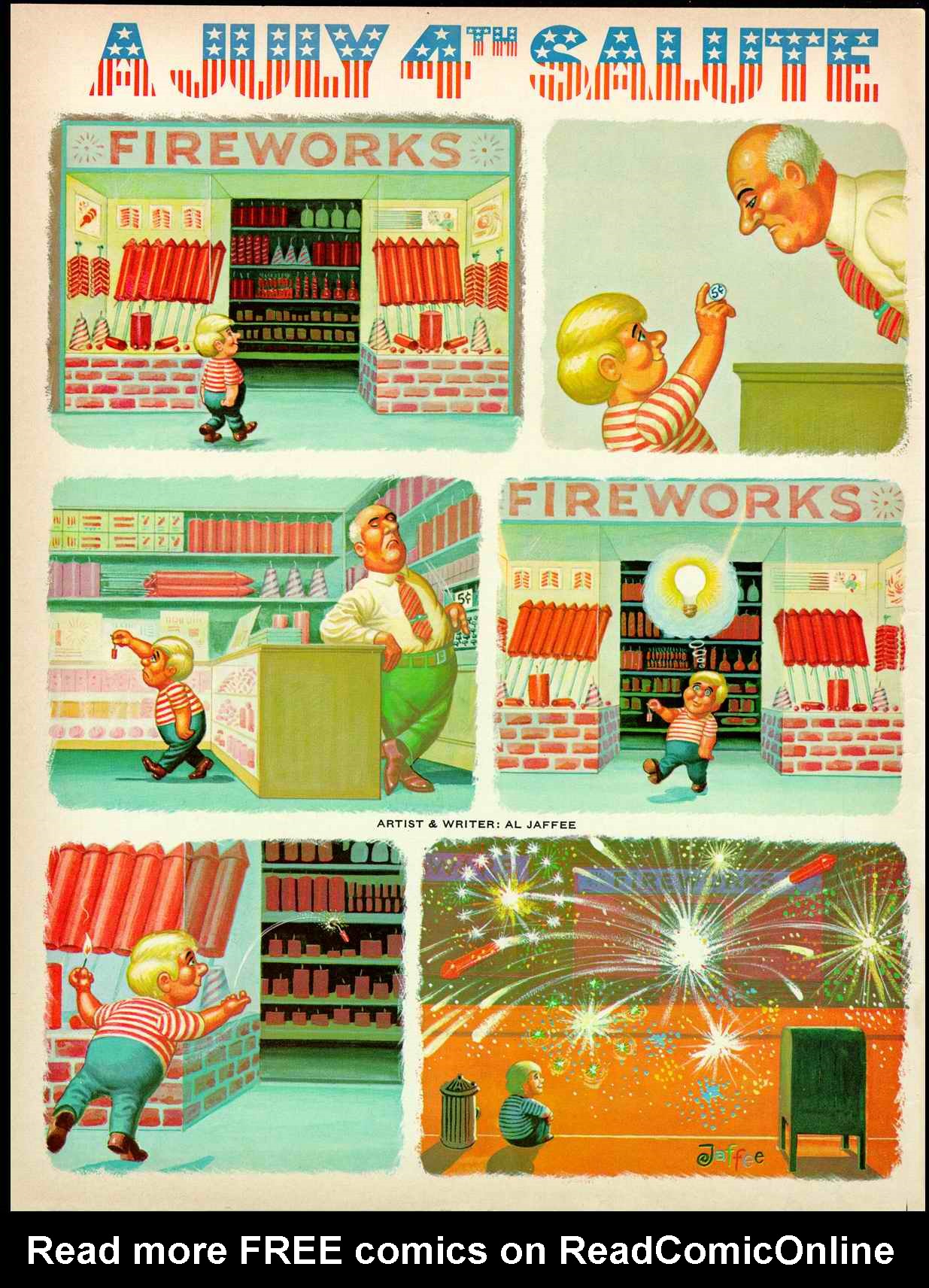 Read online MAD comic -  Issue #121 - 2