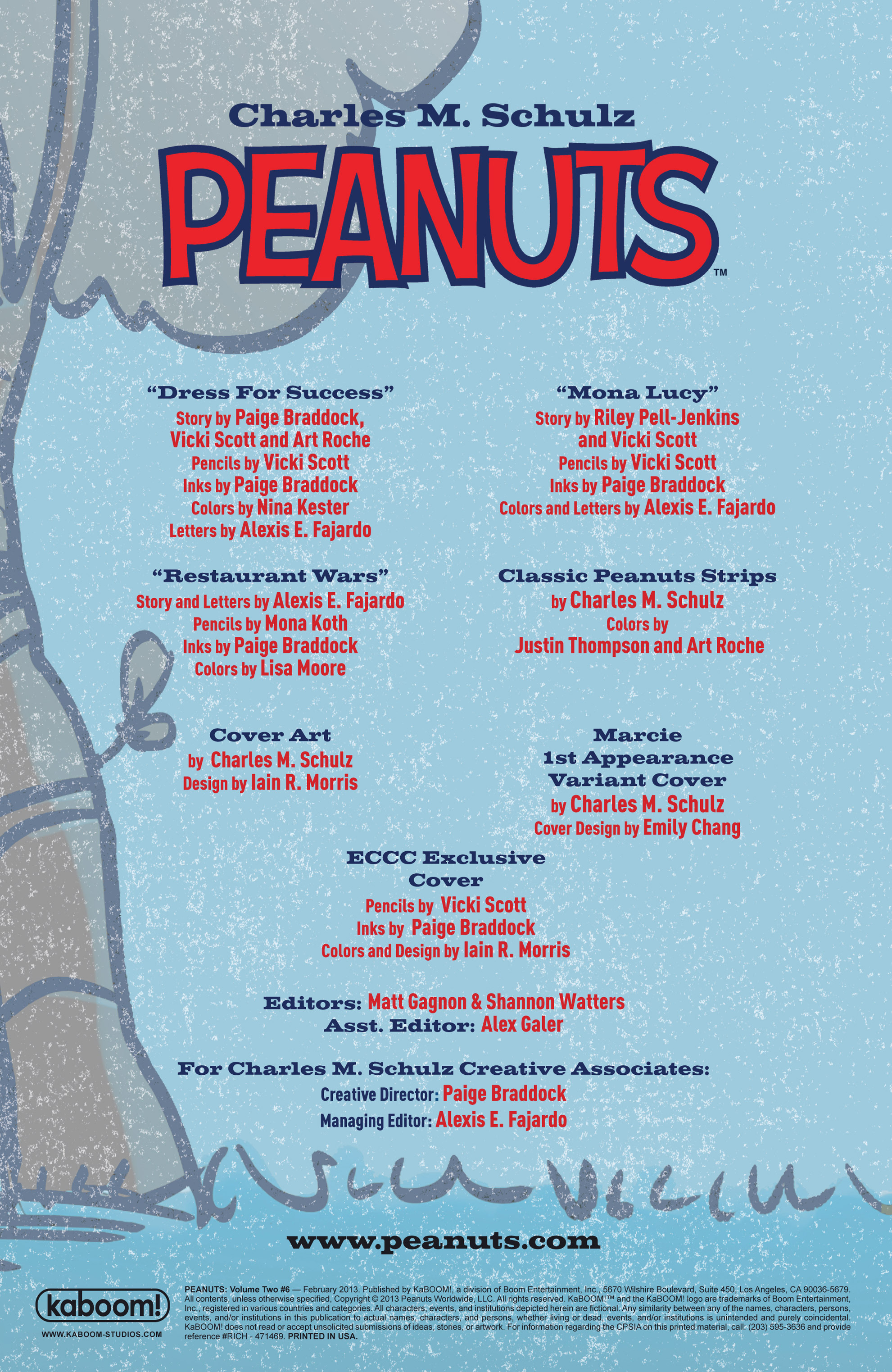 Read online Peanuts (2012) comic -  Issue #6 - 2