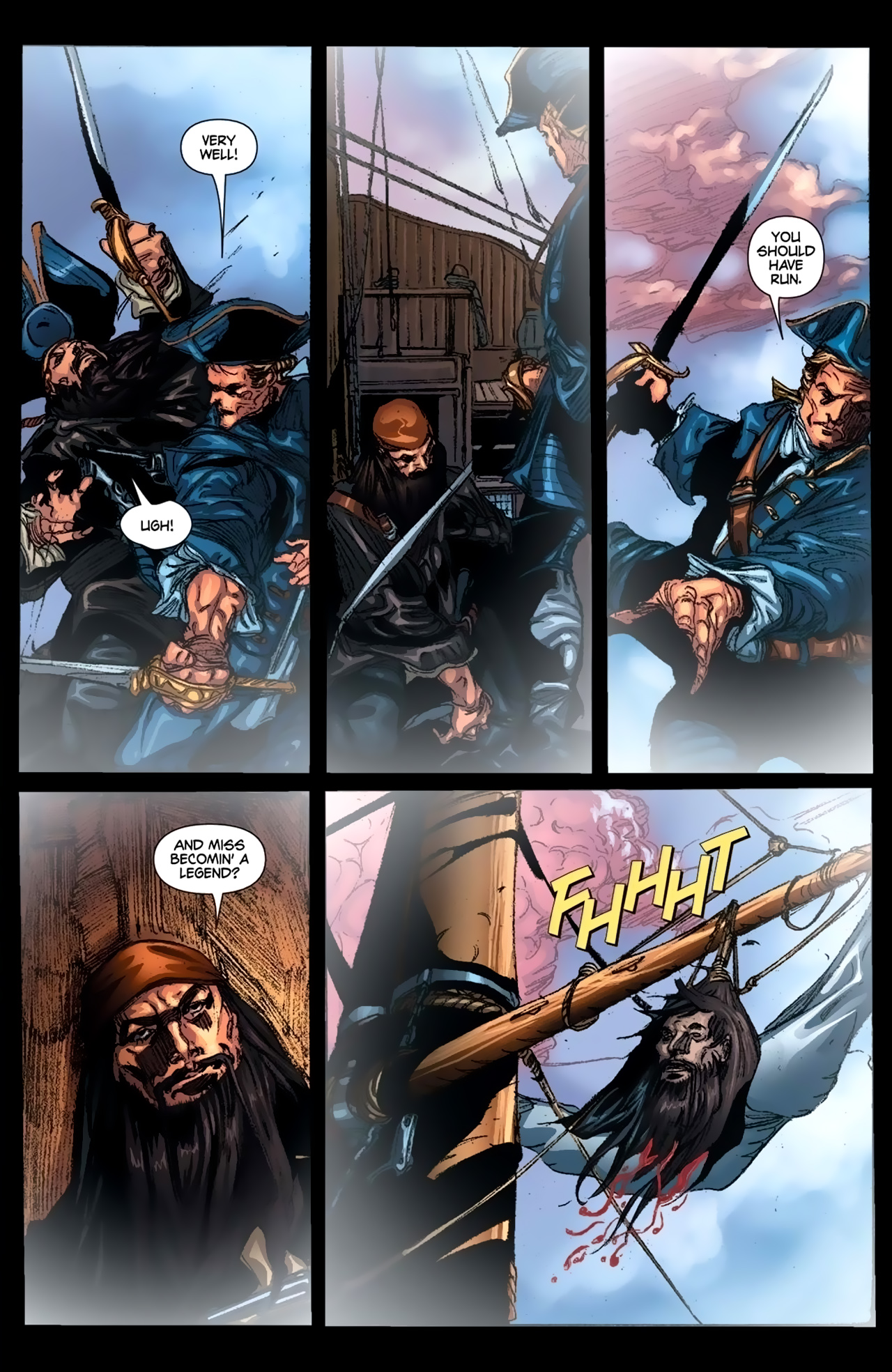 Read online Blackbeard: Legend of the Pyrate King comic -  Issue #6 - 11