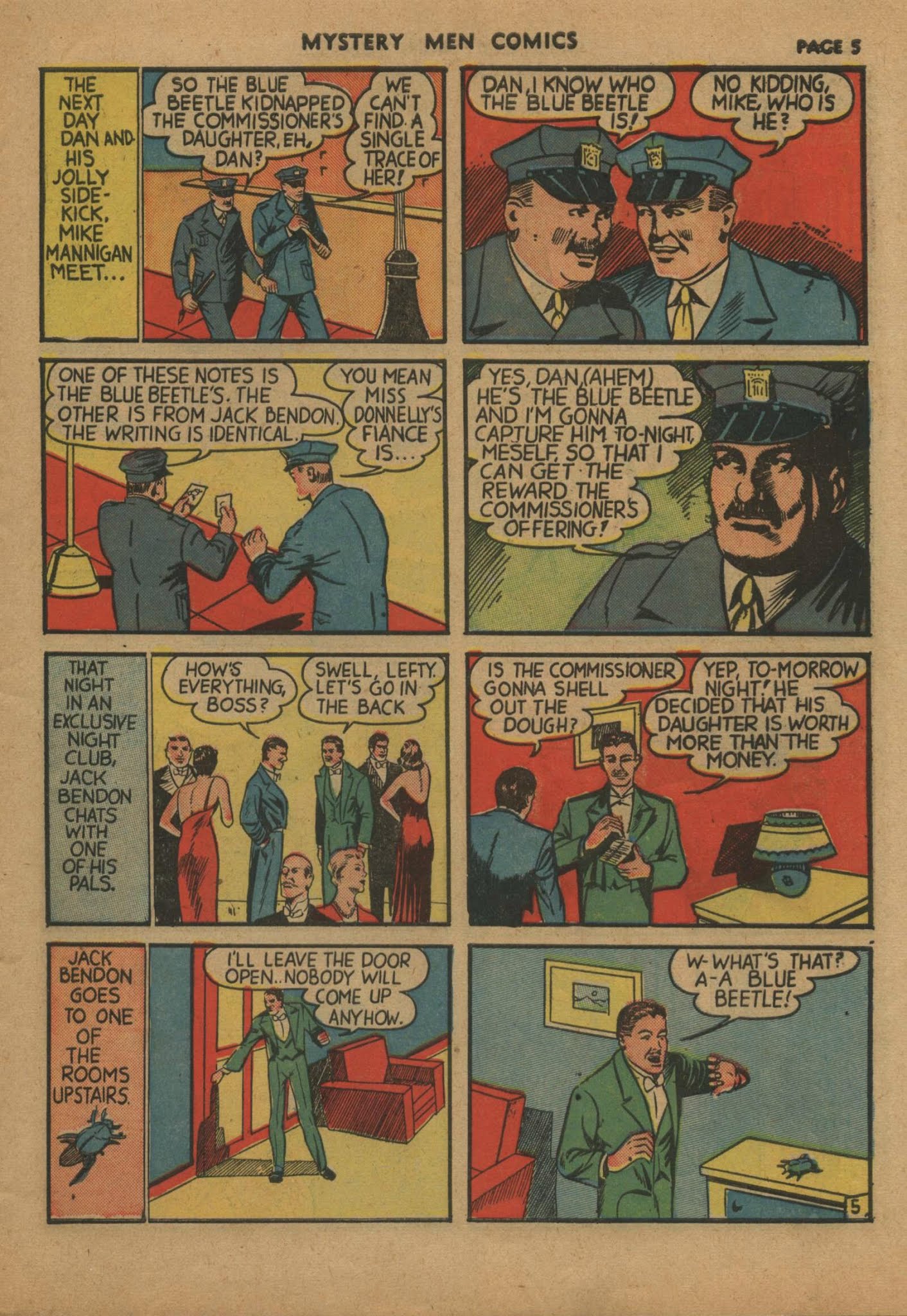 Read online Mystery Men Comics comic -  Issue #9 - 7