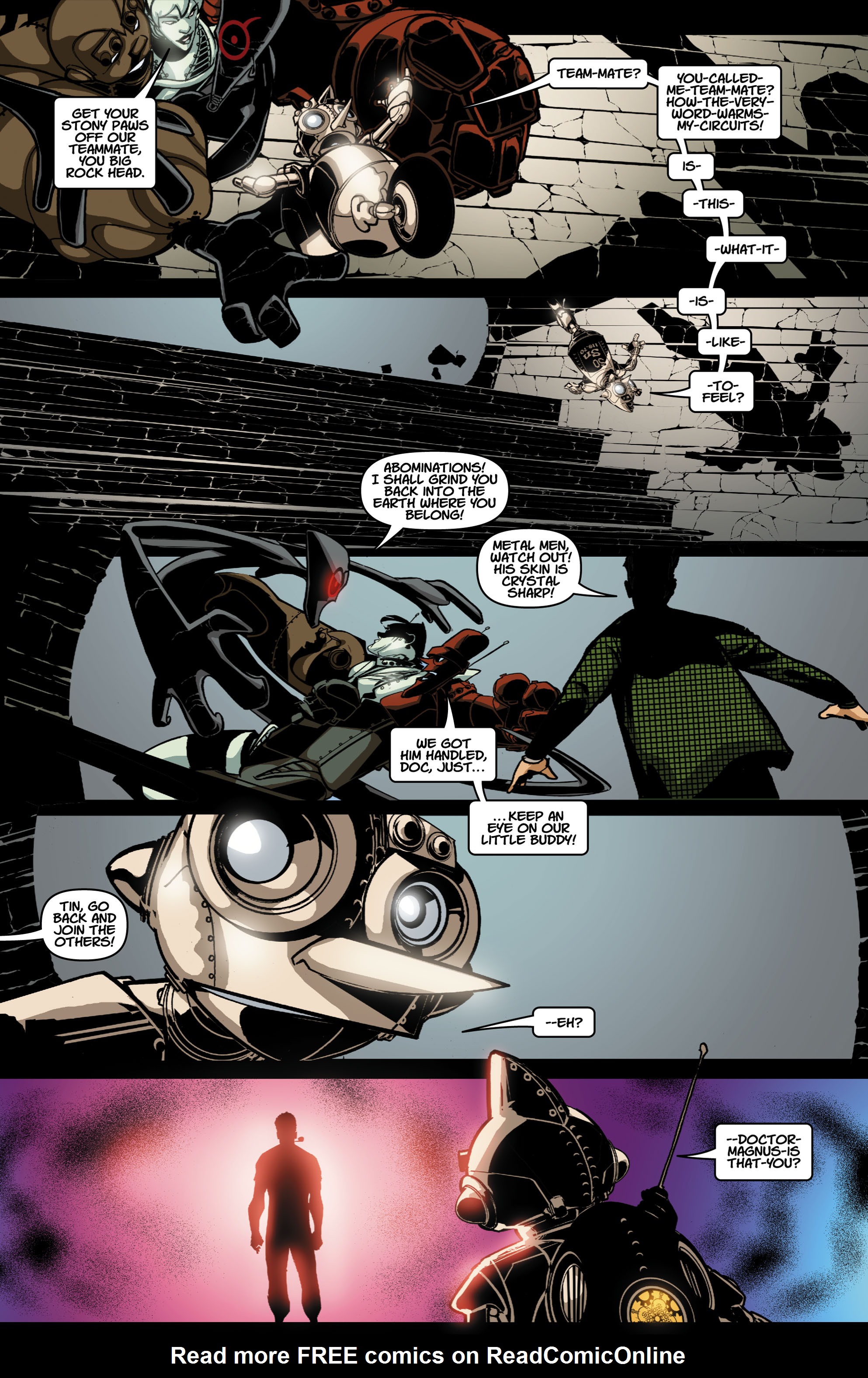Read online Metal Men (2007) comic -  Issue #6 - 8