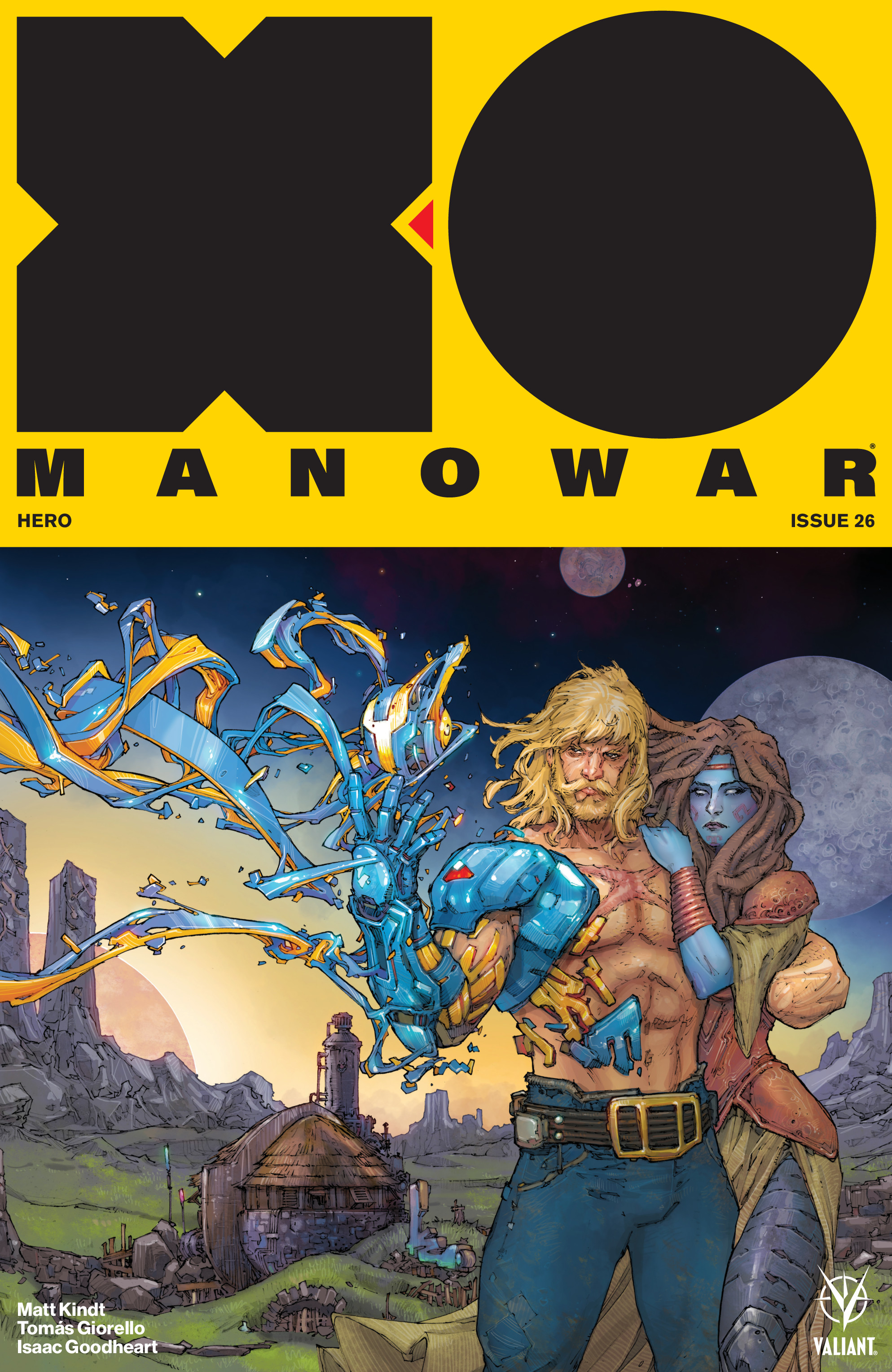 Read online X-O Manowar (2017) comic -  Issue #26 - 1