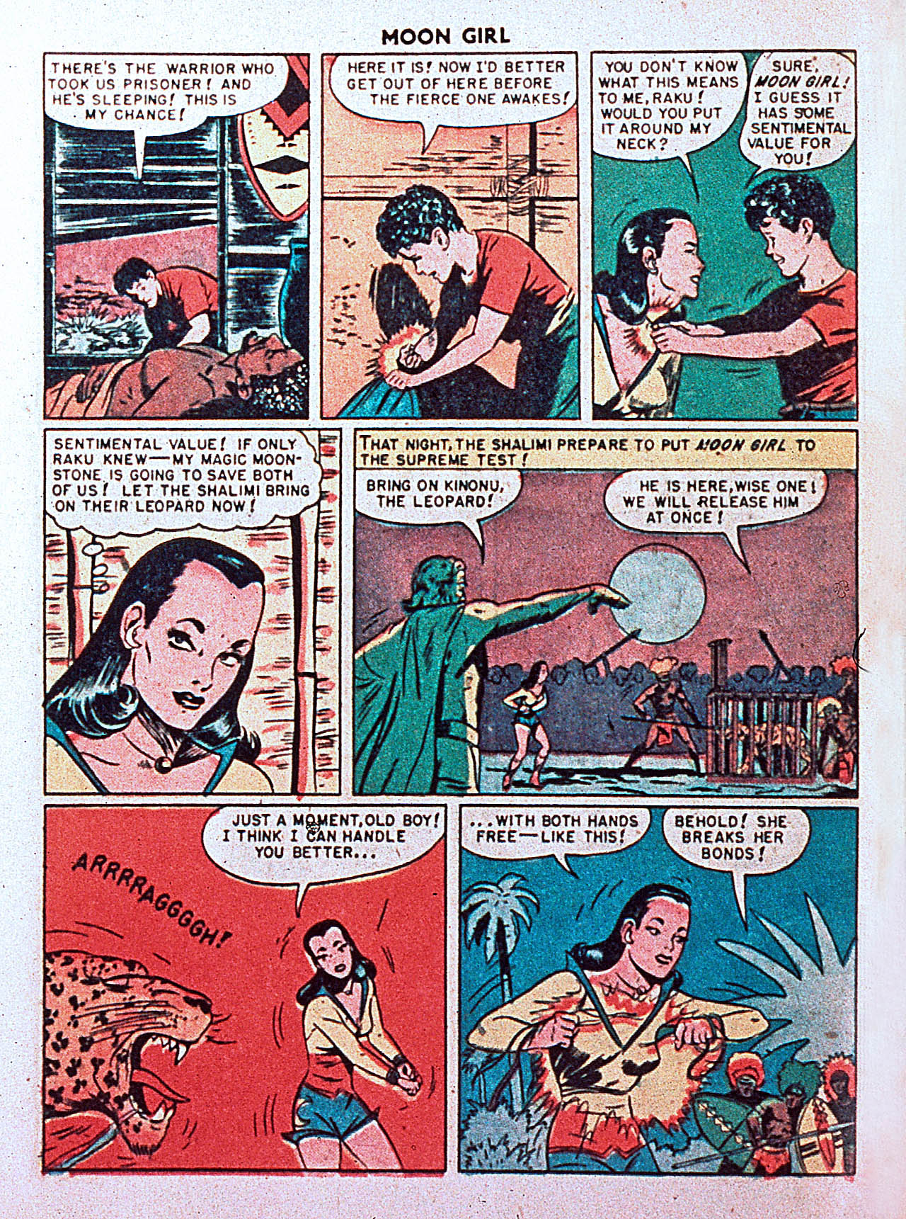 Read online Moon Girl (1947) comic -  Issue #2 - 10